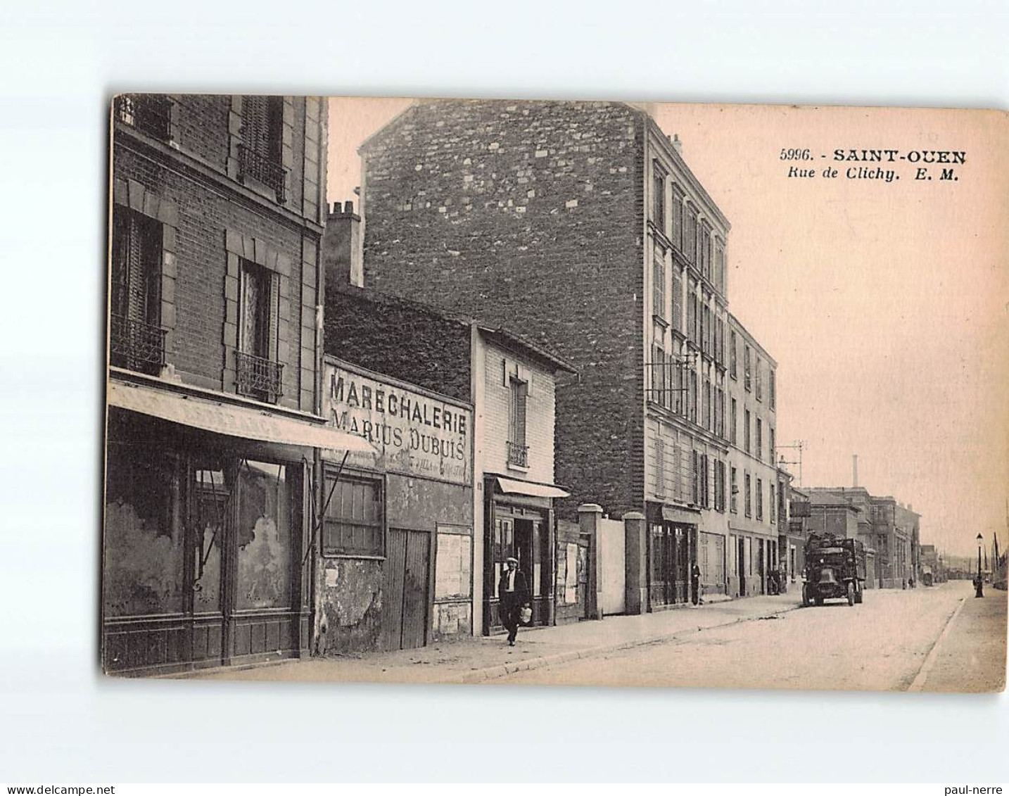 SAINT OUEN : Rue De Clichy - état - Saint Ouen