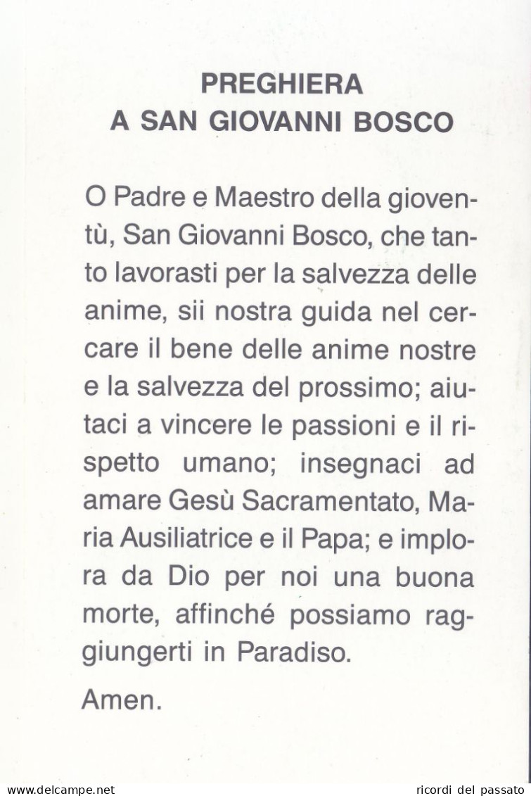 Santino San Giovanni Bosco - Devotion Images