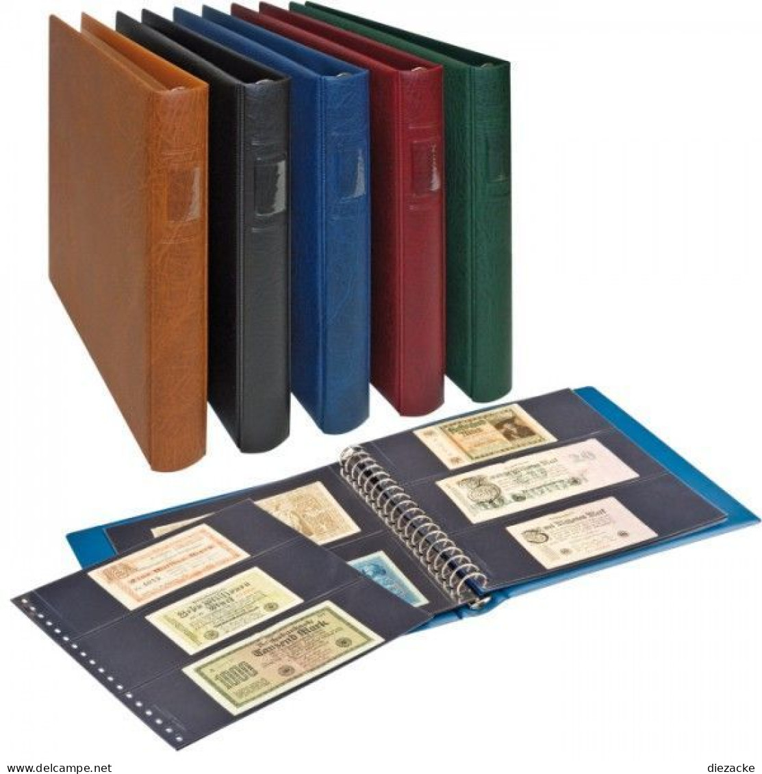 Lindner Banknotenalbum Regular Blau 2815-B Neu - Supplies And Equipment