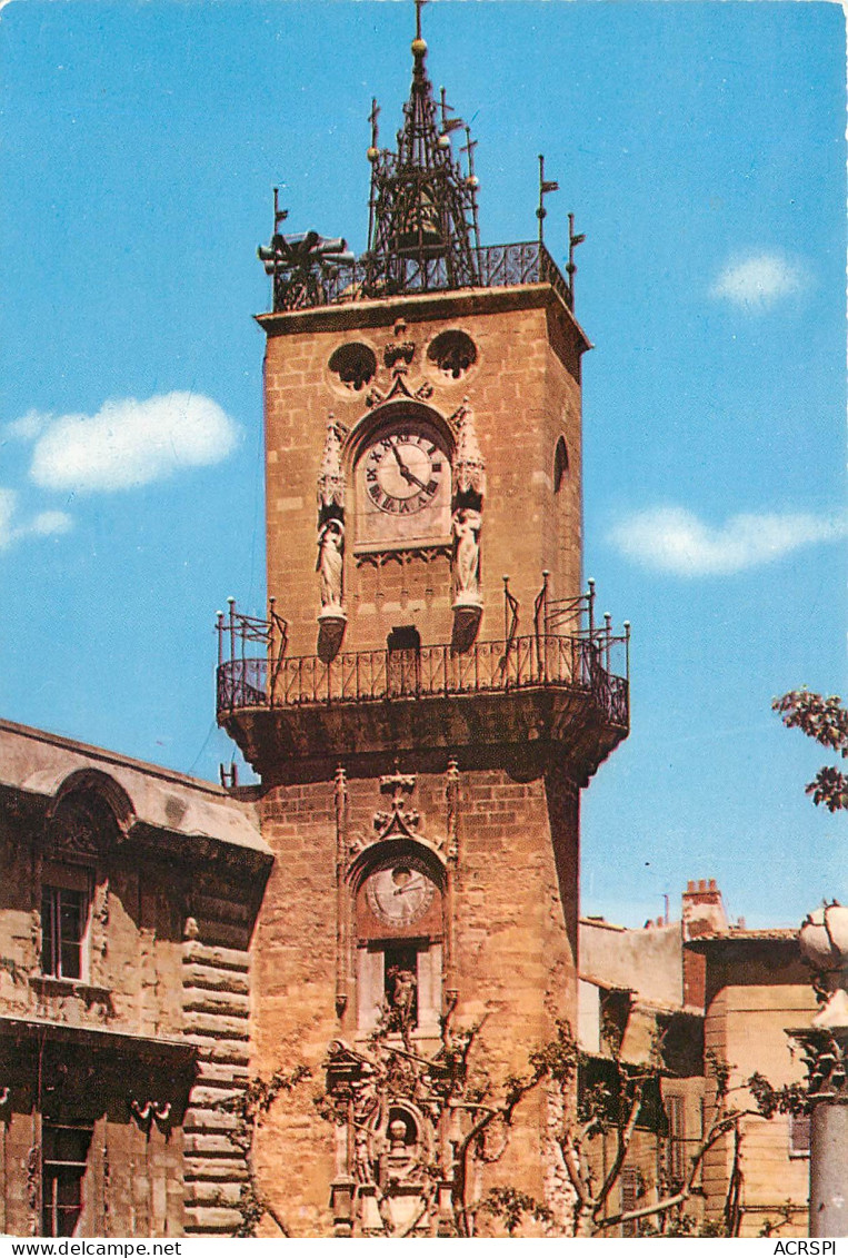 AIX EN PROVENCE L Hotel De Ville Et Le Beffroi 3(scan Recto-verso) ME2613 - Aix En Provence