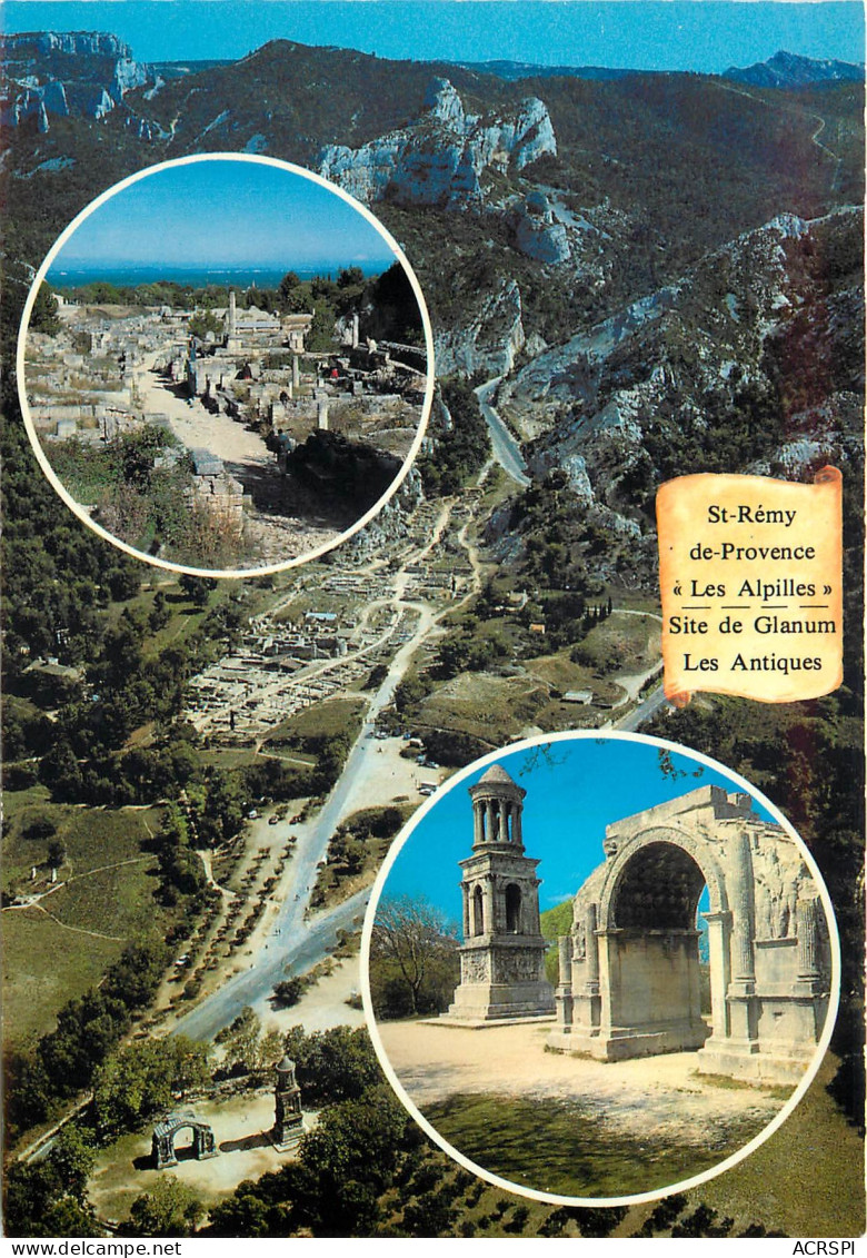SAINT REMY DE PROVENCE La Ville De Glanum Les Antiques 6(scan Recto-verso) ME2613 - Saint-Remy-de-Provence