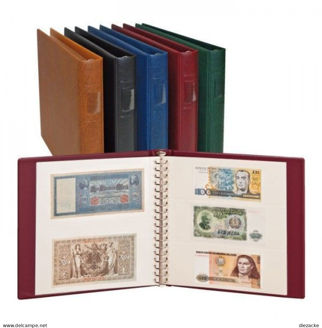 Lindner Banknotenalbum Regular Hellbraun 2810-H Neu - Zubehör