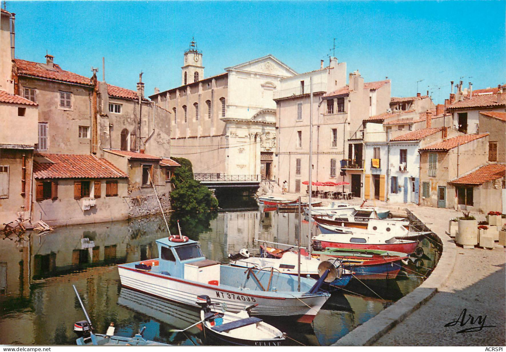 MARTIGUES LA VENISE PROVENCALE LE Brescon Le Miroir Aux Oiseaux La Cathedrale 7(scan Recto-verso) ME2614 - Martigues