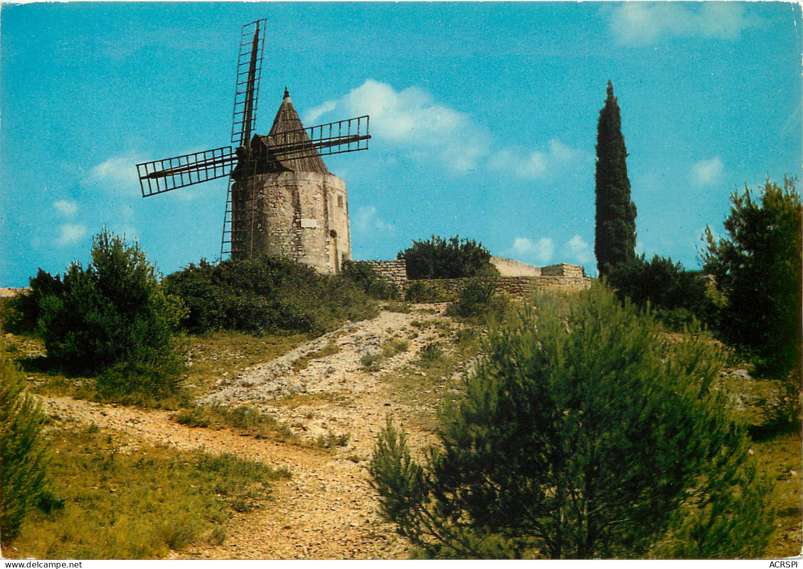 FONTVIEILLE Le  Moulin D Alphonse Daudet 16(scan Recto-verso) ME2614 - Fontvieille