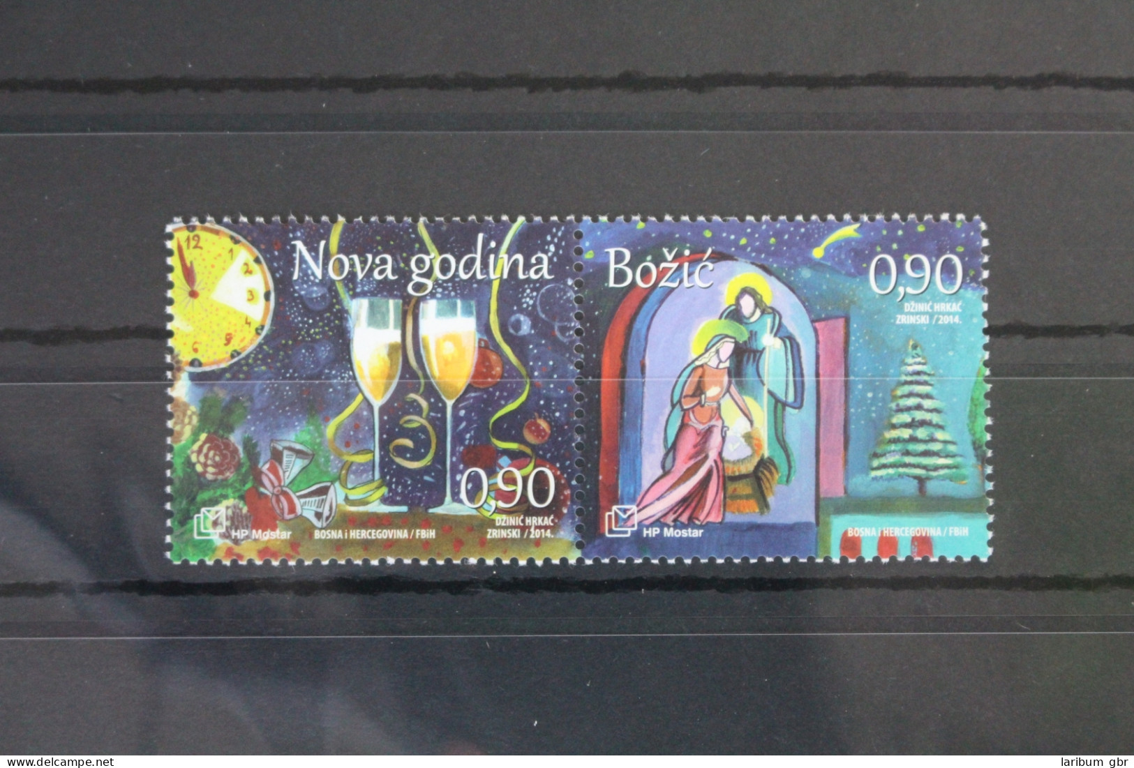 Kroatische Post (Mostar) 402-403 Postfrisch #VE073 - Bosnia And Herzegovina