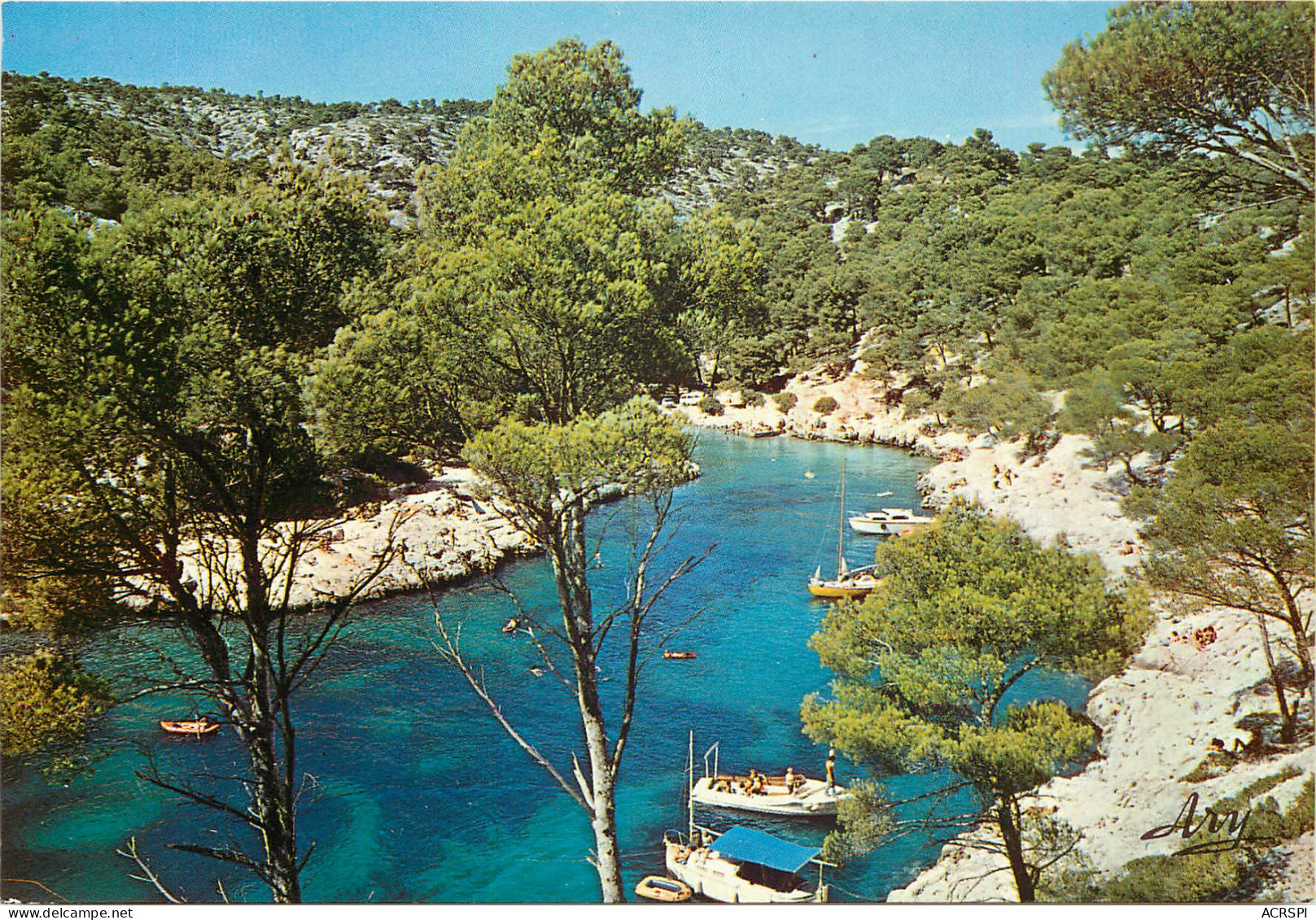 Pres De CASSIS Calanque De Port Pin 24(scan Recto-verso) ME2614 - Cassis