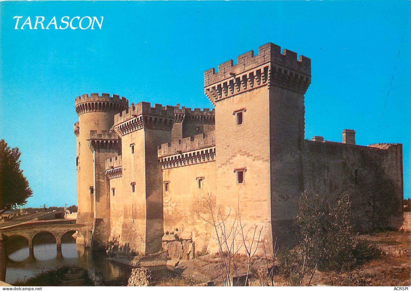 TARASCON Le Chateau Du Roi Rene Commence Au 12eme Siecle 13(scan Recto-verso) ME2615 - Tarascon