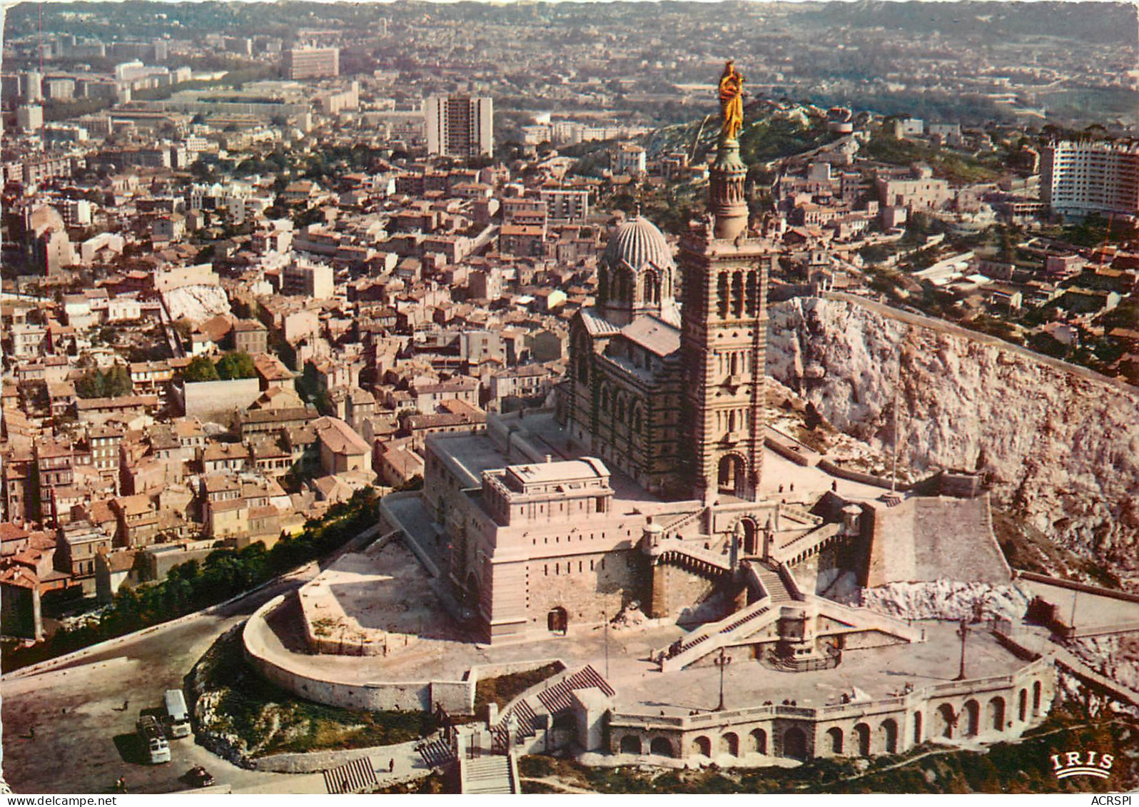 MARSEILLE Vue Aerienne De Notre Dame De La Garde 26(scan Recto-verso) ME2615 - Ohne Zuordnung