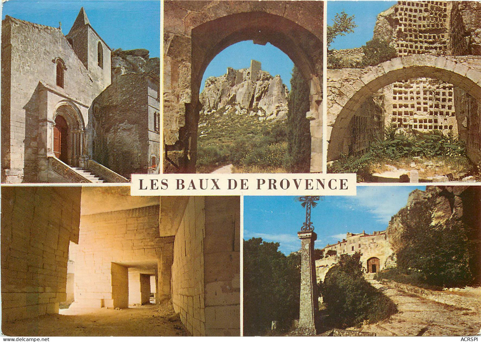 LES BAUX DE PROVENCE Souvenir 25(scan Recto-verso) ME2615 - Les-Baux-de-Provence