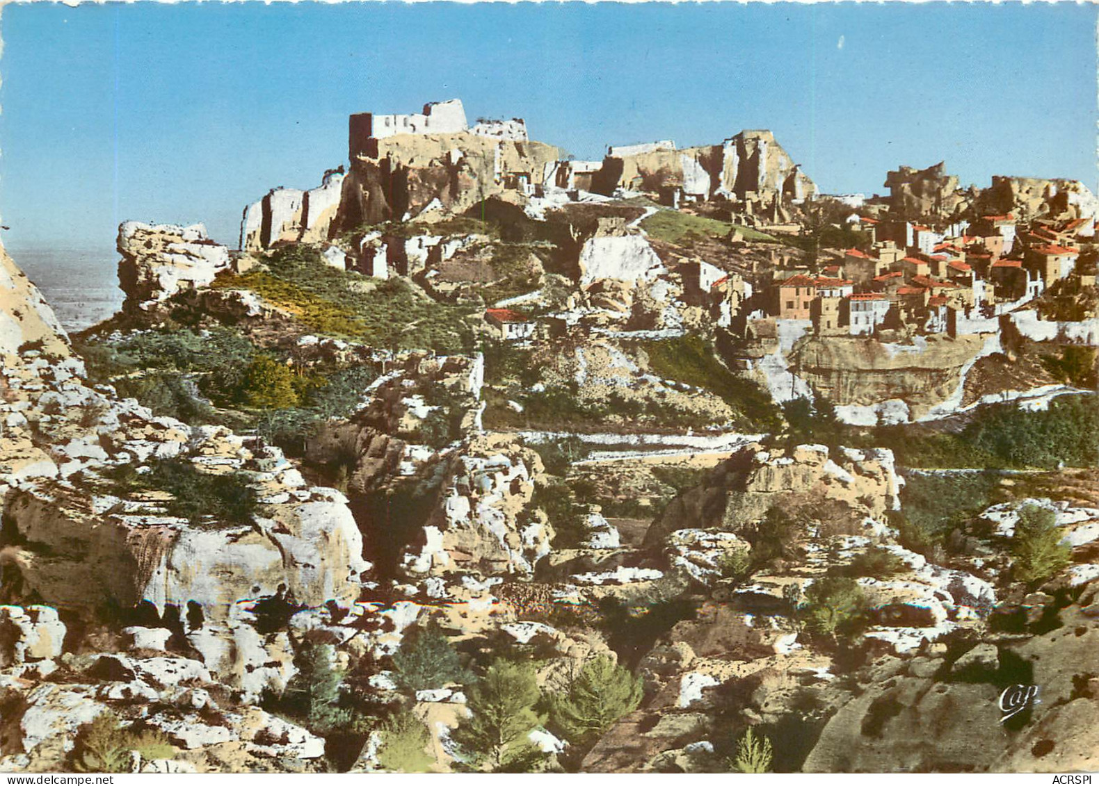 LES BAUX DE PROVENCE Vue Generale Du Val D Enfer 21(scan Recto-verso) ME2616 - Les-Baux-de-Provence