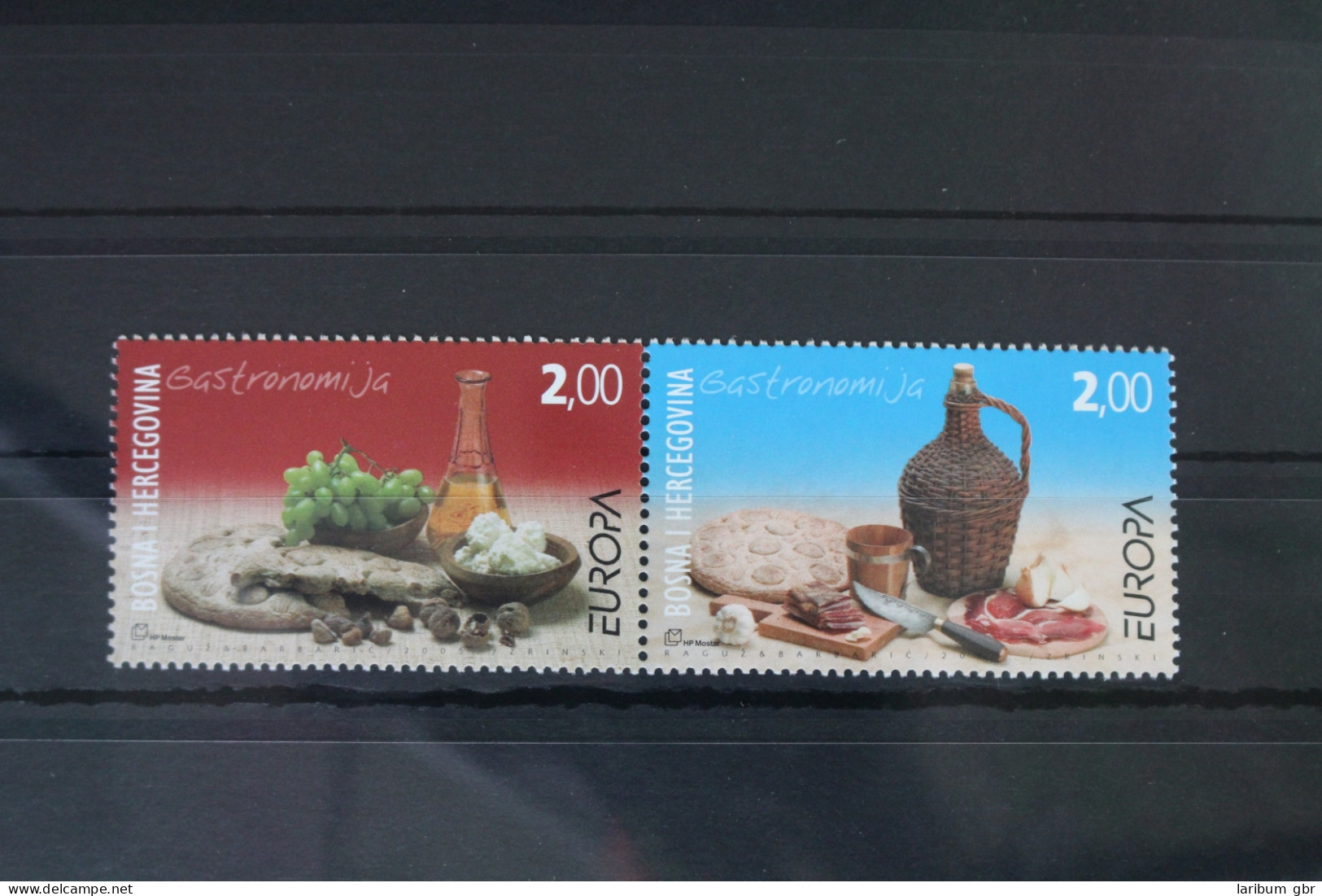 Kroatische Post (Mostar) 154-155 Postfrisch Als Paar #VE173 - Bosnië En Herzegovina