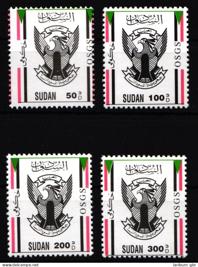 Sudan Dienstmarken 108-111 Postfrisch #IG385 - Soudan (1954-...)