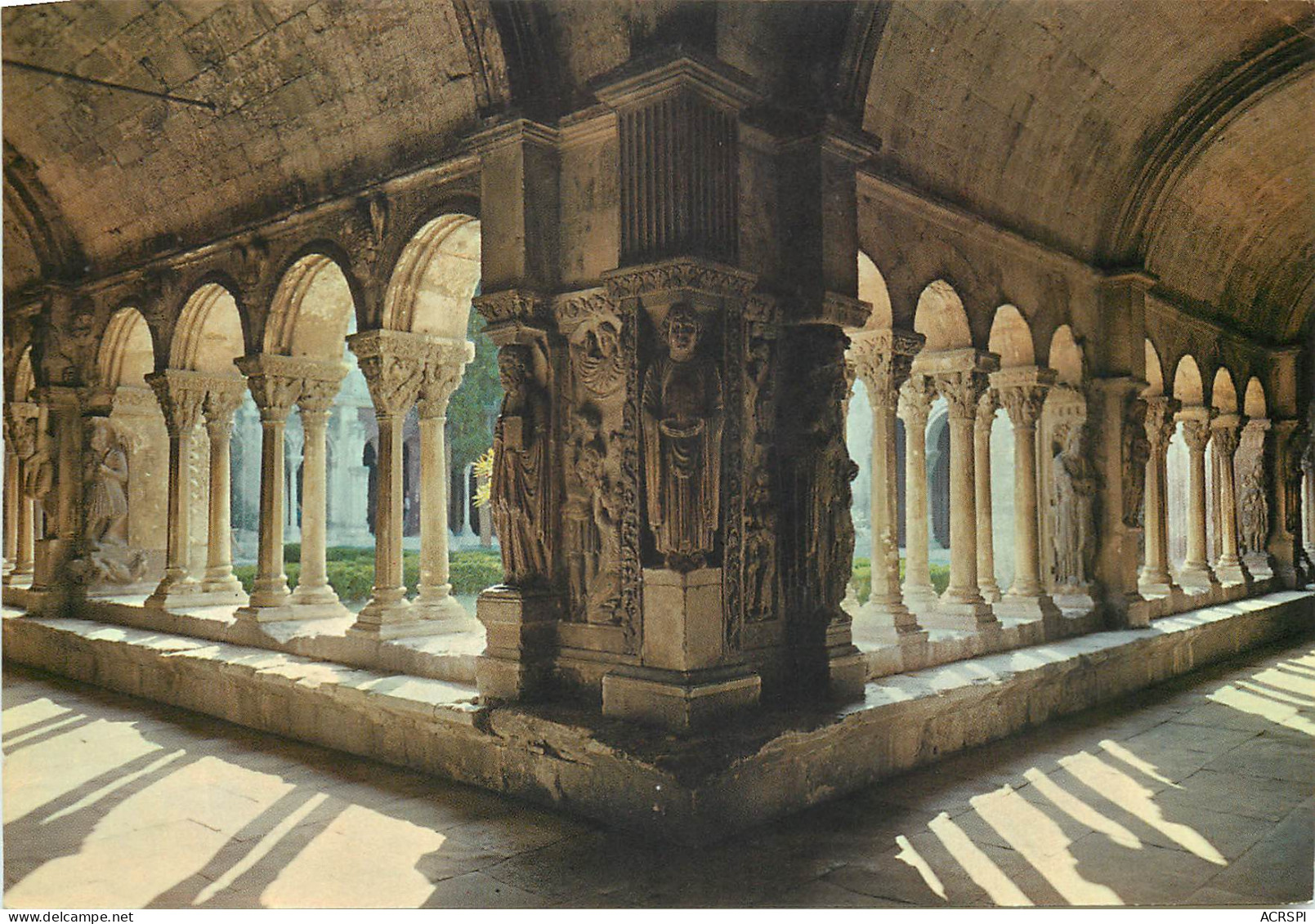 ARLES Cloitre St Trophime Ensemble Des Galeries Romanes 21(scan Recto-verso) ME2617 - Arles