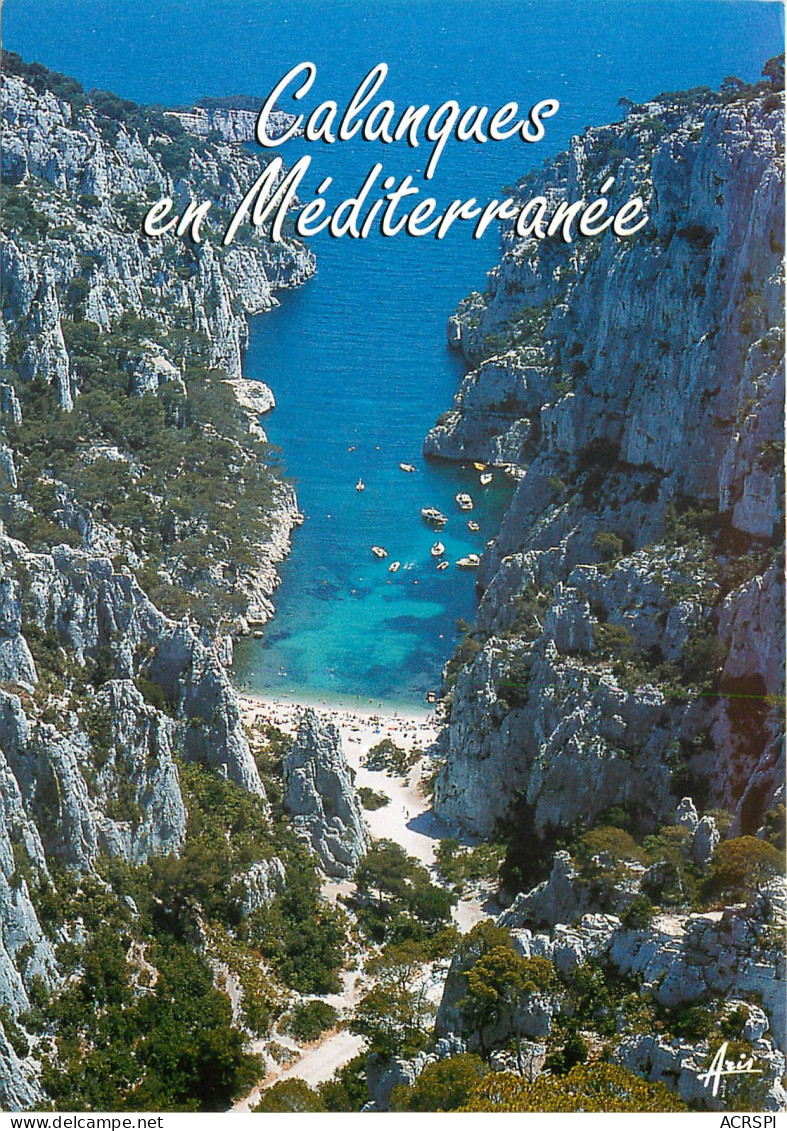 Calanque D En Vau Entre Marseille Et Cassis 28(scan Recto-verso) ME2617 - Ohne Zuordnung