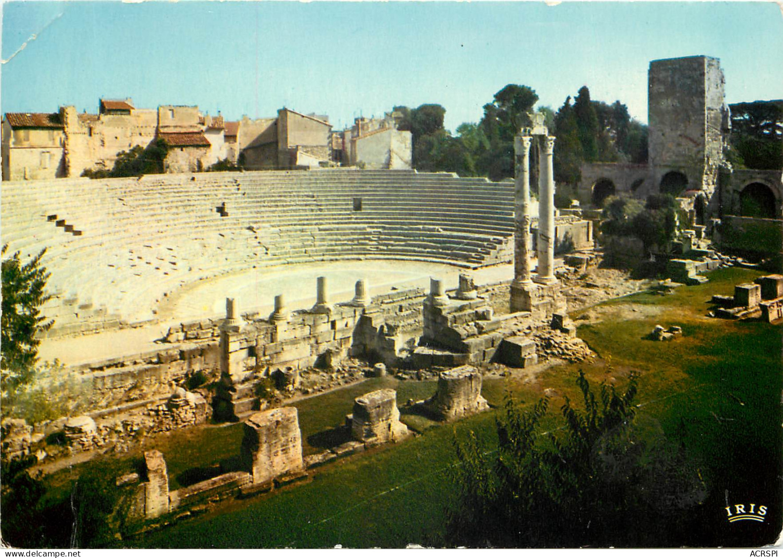 ARLES Le Theatre Antique Vue Generale Des Gradins Et De La Scene 11(scan Recto-verso) ME2618 - Arles