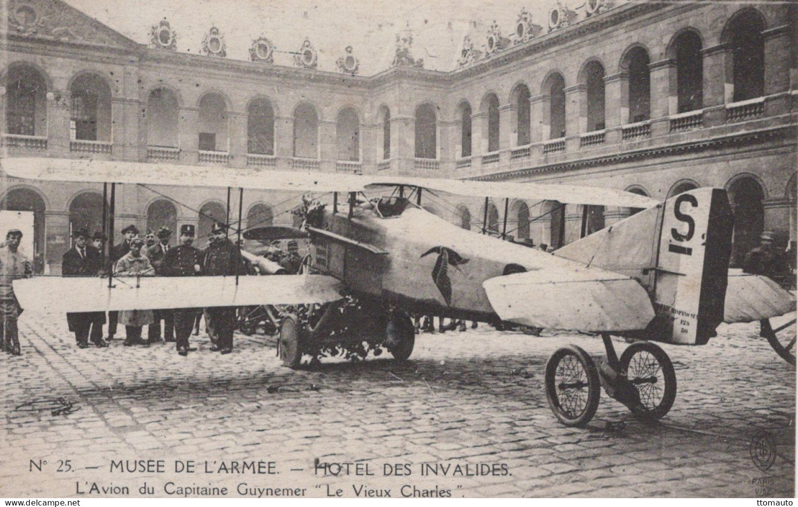 Musée De L'Armée - Hotel Des Invalides - L'Avion Du Capitaine Guynemer 'Le Vieux Charles' - CPA - 1914-1918: 1a Guerra