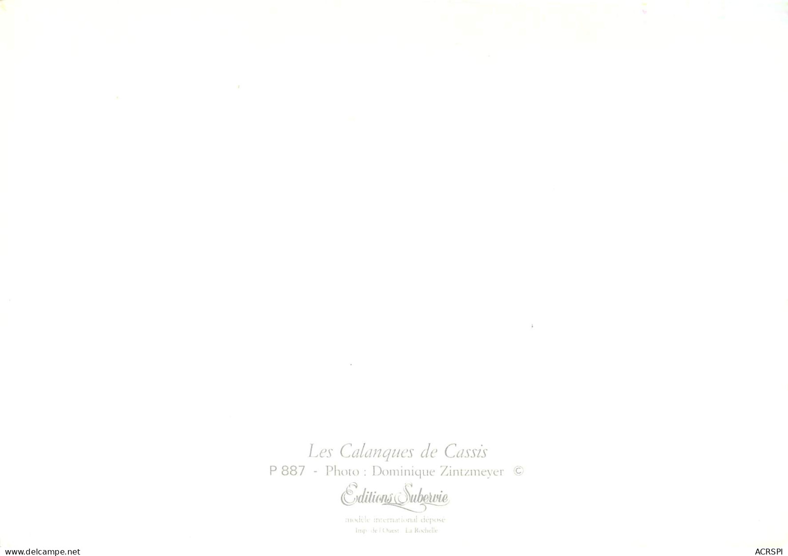 LES CALANQUES DE CASSIS 23(scan Recto-verso) ME2619 - Cassis