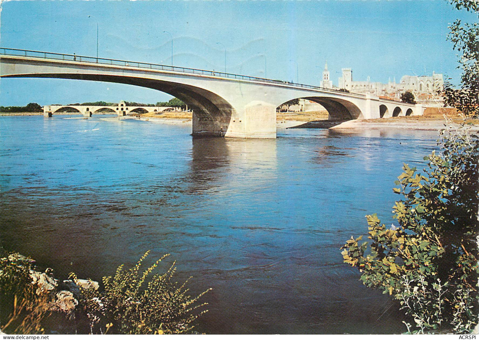AVIGNON Le Pont Routier Vers Le Palais Des Papes Le Pont St Benezet Dit Pont D Avignon 22(scan Recto-verso) ME2620 - Avignon