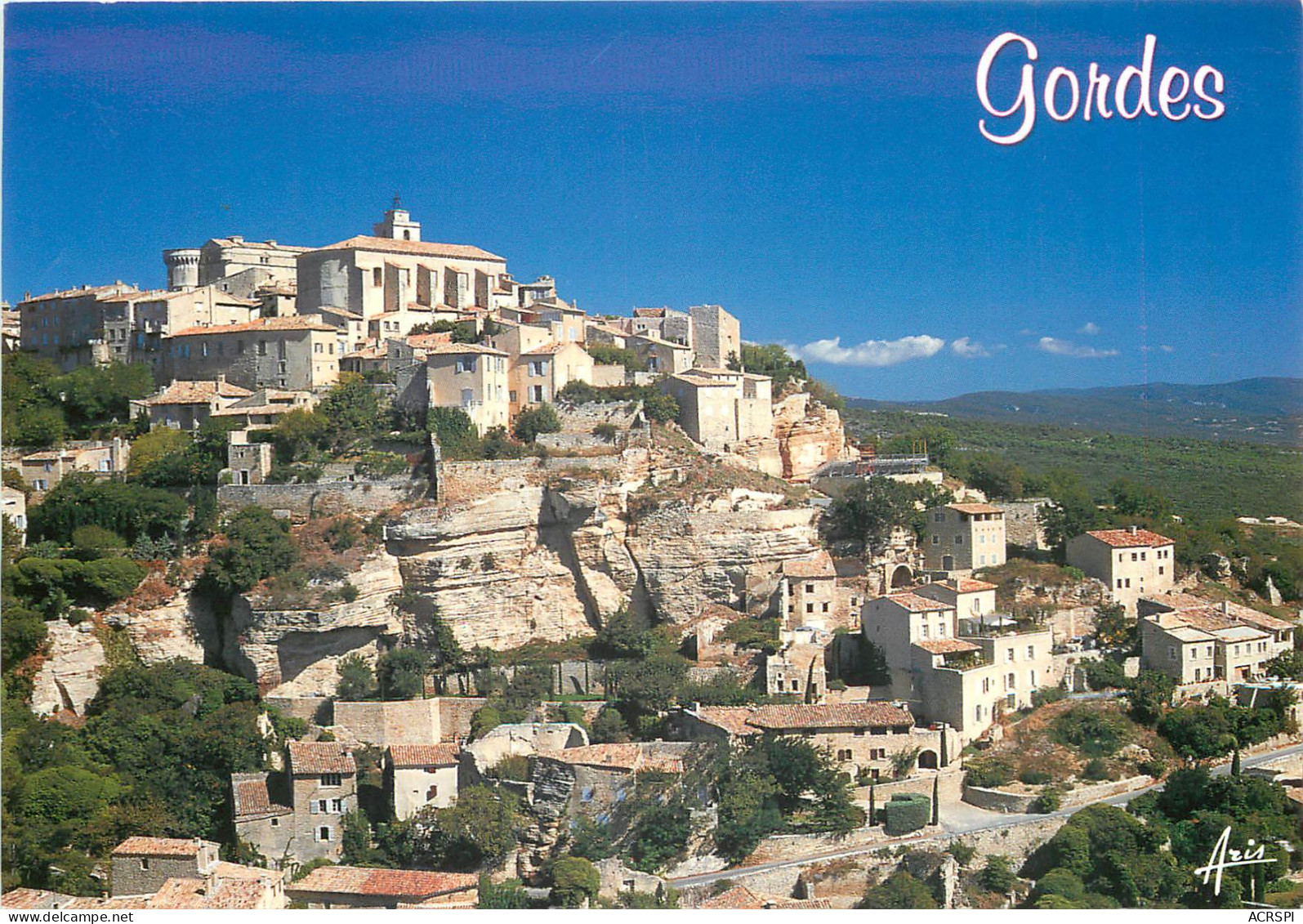 GORDES Vue Generale 11(scan Recto-verso) ME2621 - Autres & Non Classés