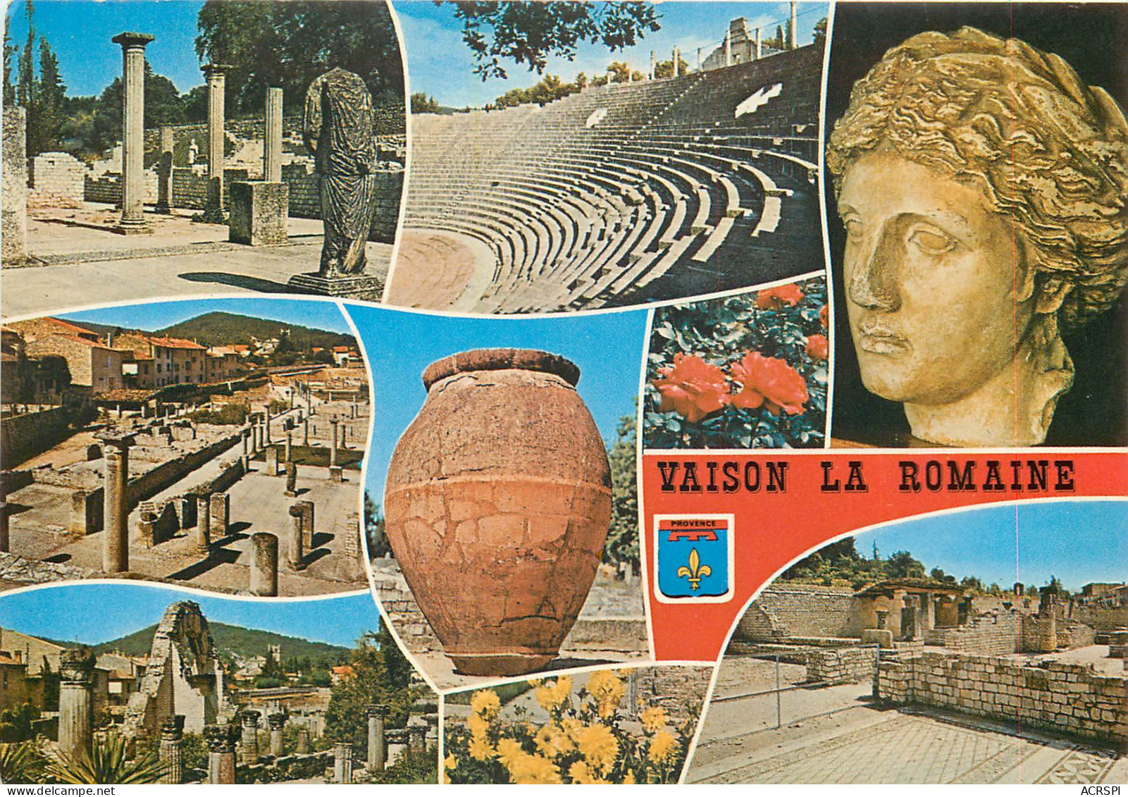 VAISON LA ROMAINE Regards Sur Les Fouilles Romaines 7(scan Recto-verso) ME2622 - Vaison La Romaine