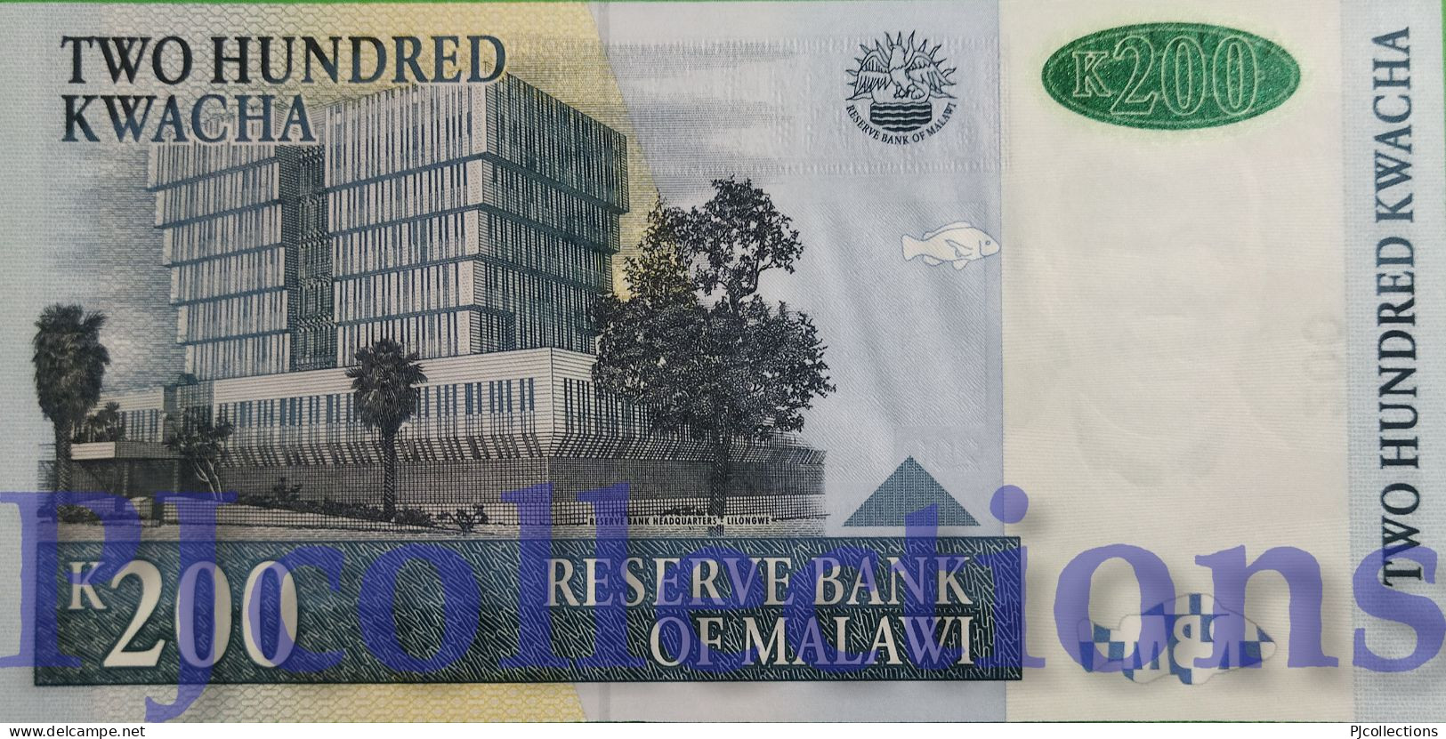 MALAWI 200 KWACHA 2001 PICK 47a UNC - Malawi