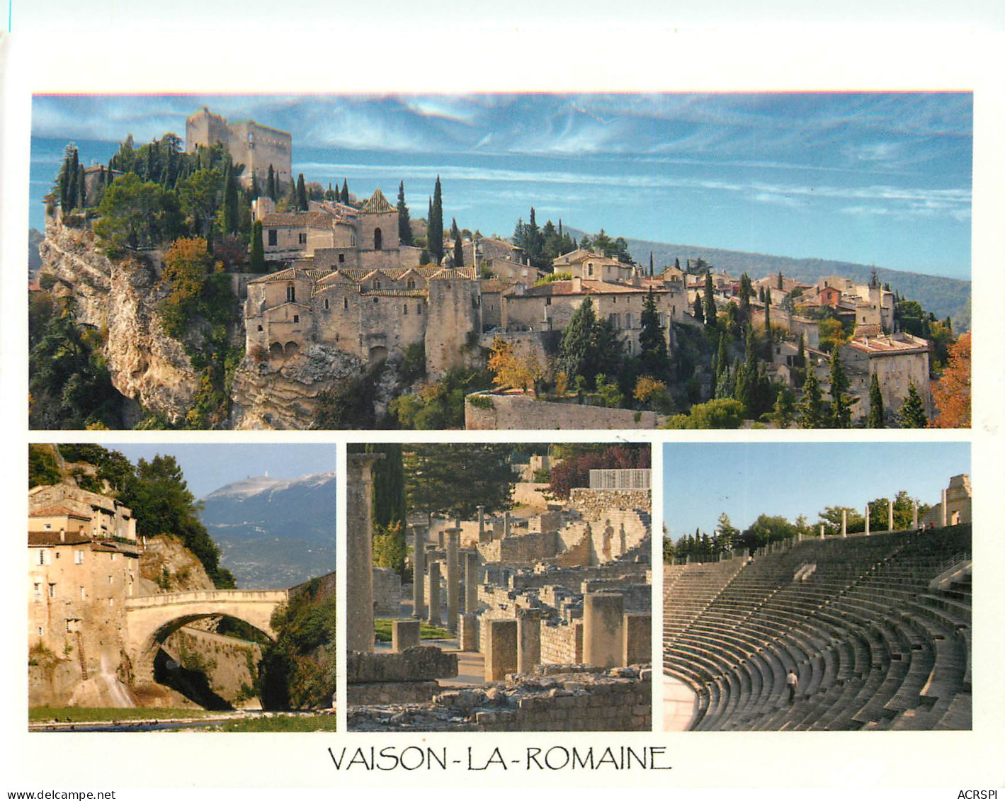 VAISON LA ROMAINE 16(scan Recto-verso) ME2623 - Vaison La Romaine