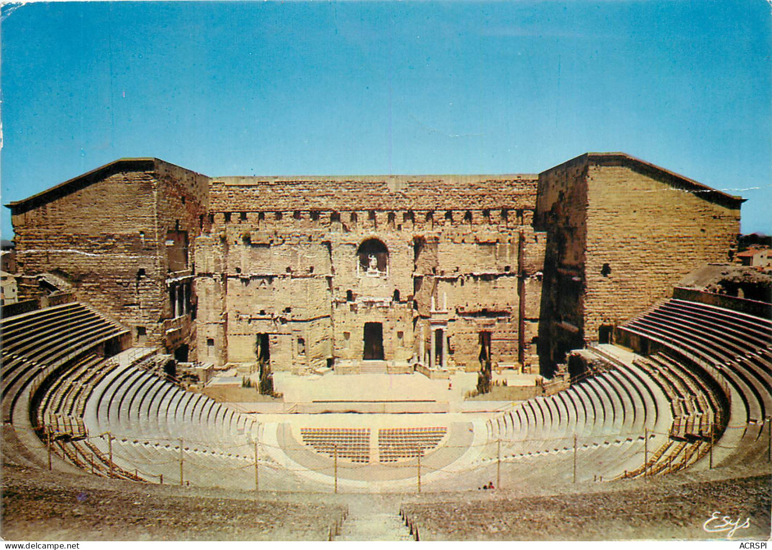 ORANGE Theatre Antique Ce Monument Adosse A La Colline St Eutrope 10(scan Recto-verso) ME2624 - Orange