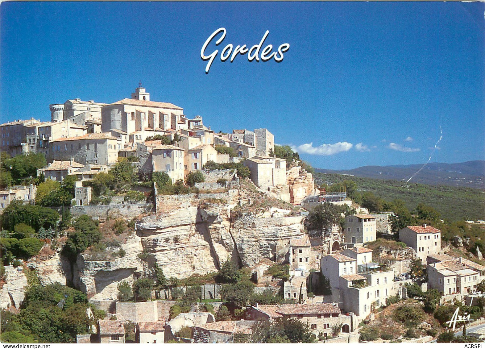 GORDES Vue Generale 2(scan Recto-verso) ME2625 - Gordes