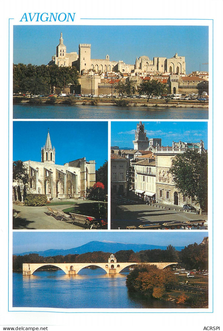 AVIGNON Le Palais Des Papes L Eglise St Martial 28(scan Recto-verso) ME2625 - Avignon