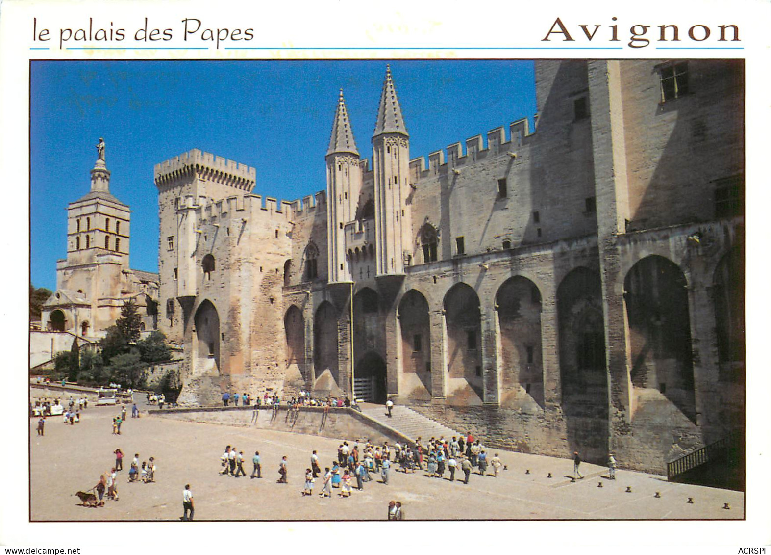 AVIGNON Le Palais Des Papes 1(scan Recto-verso) ME26626 - Avignon