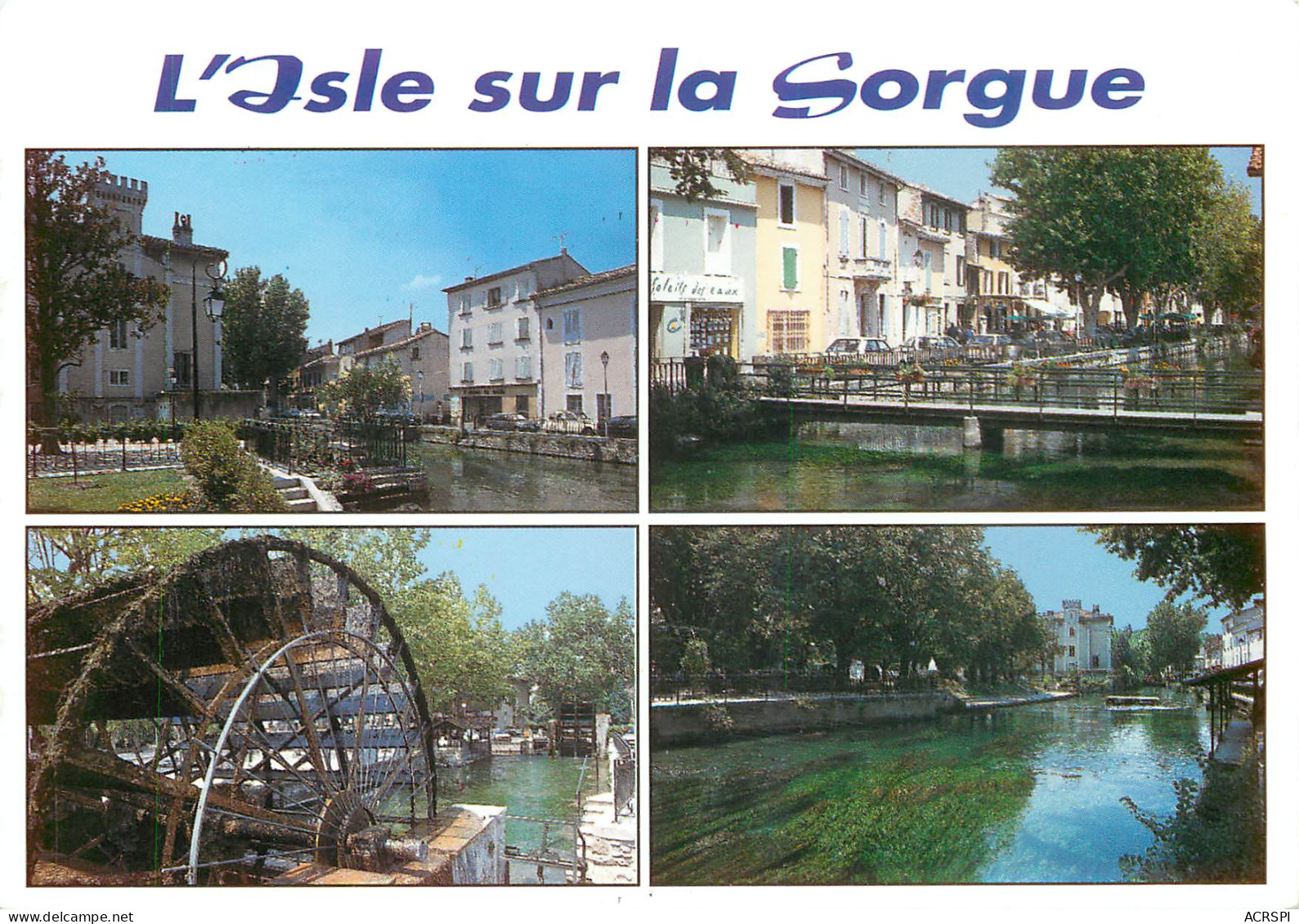 L ISLE SUR LA SORGUE 21(scan Recto-verso) ME26626 - L'Isle Sur Sorgue