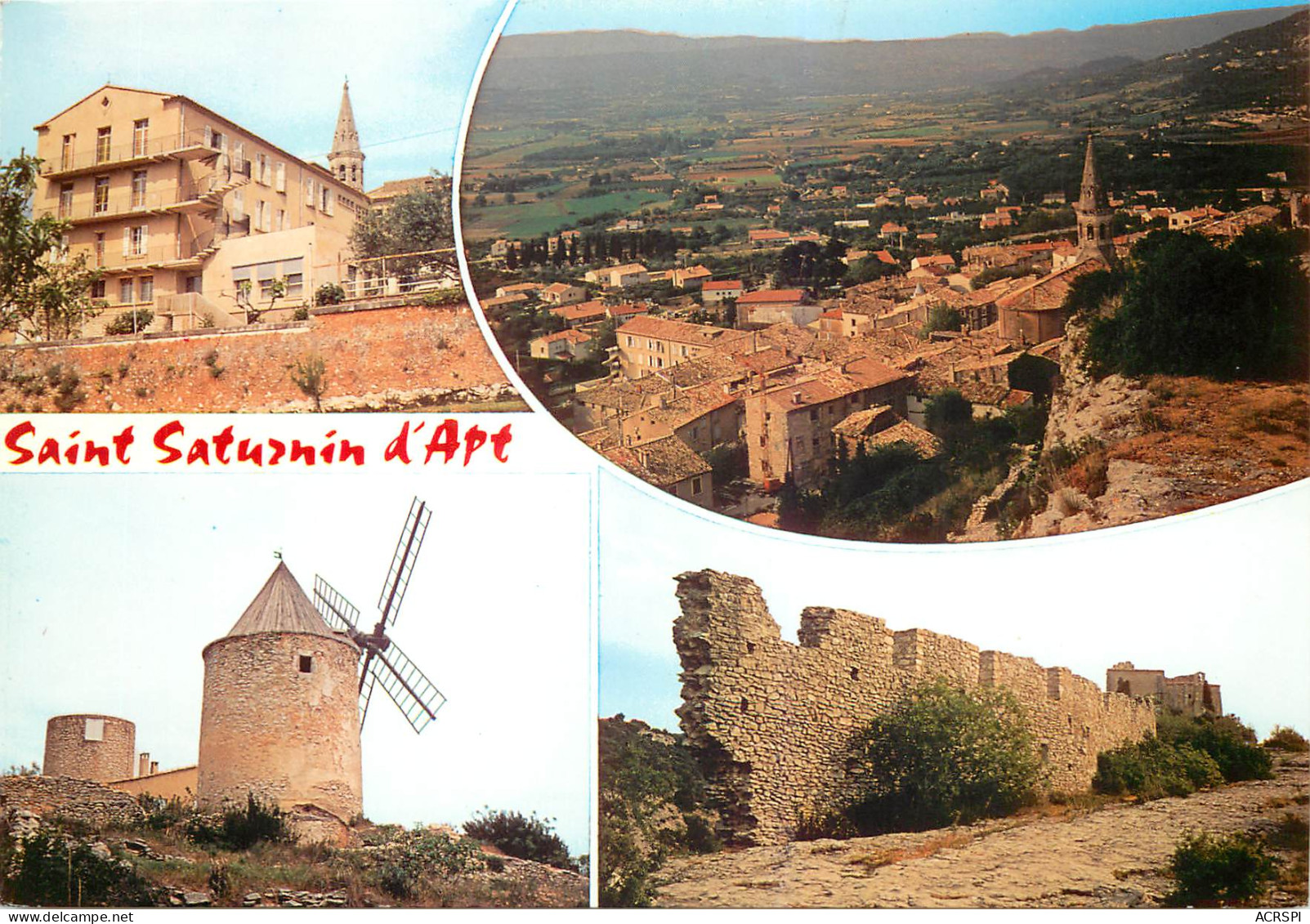 SAINT SATURNIN  D APT 13(scan Recto-verso) ME2627 - Apt