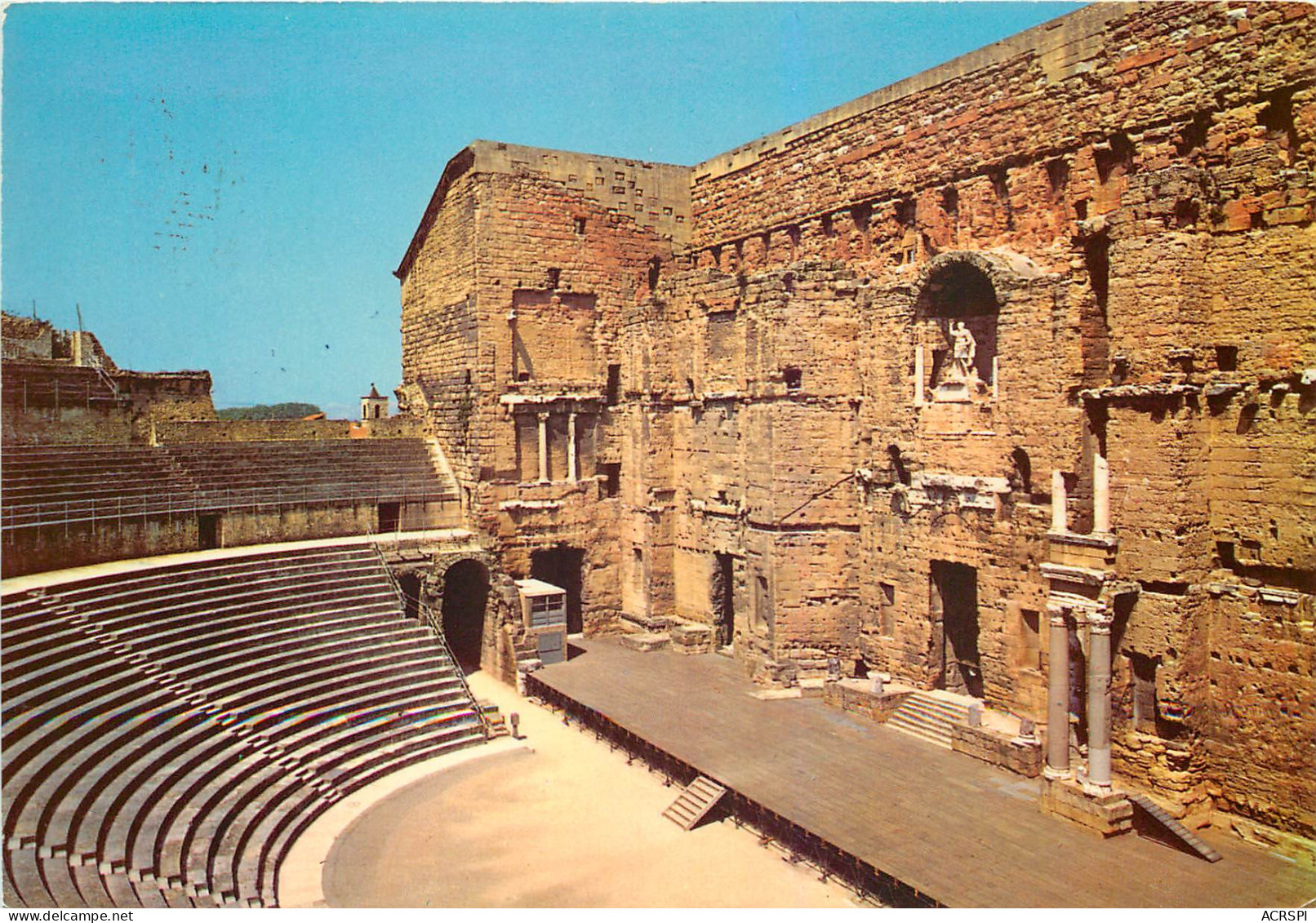 ORANGE Interieur Du Theatre Antique 23(scan Recto-verso) ME2627 - Orange