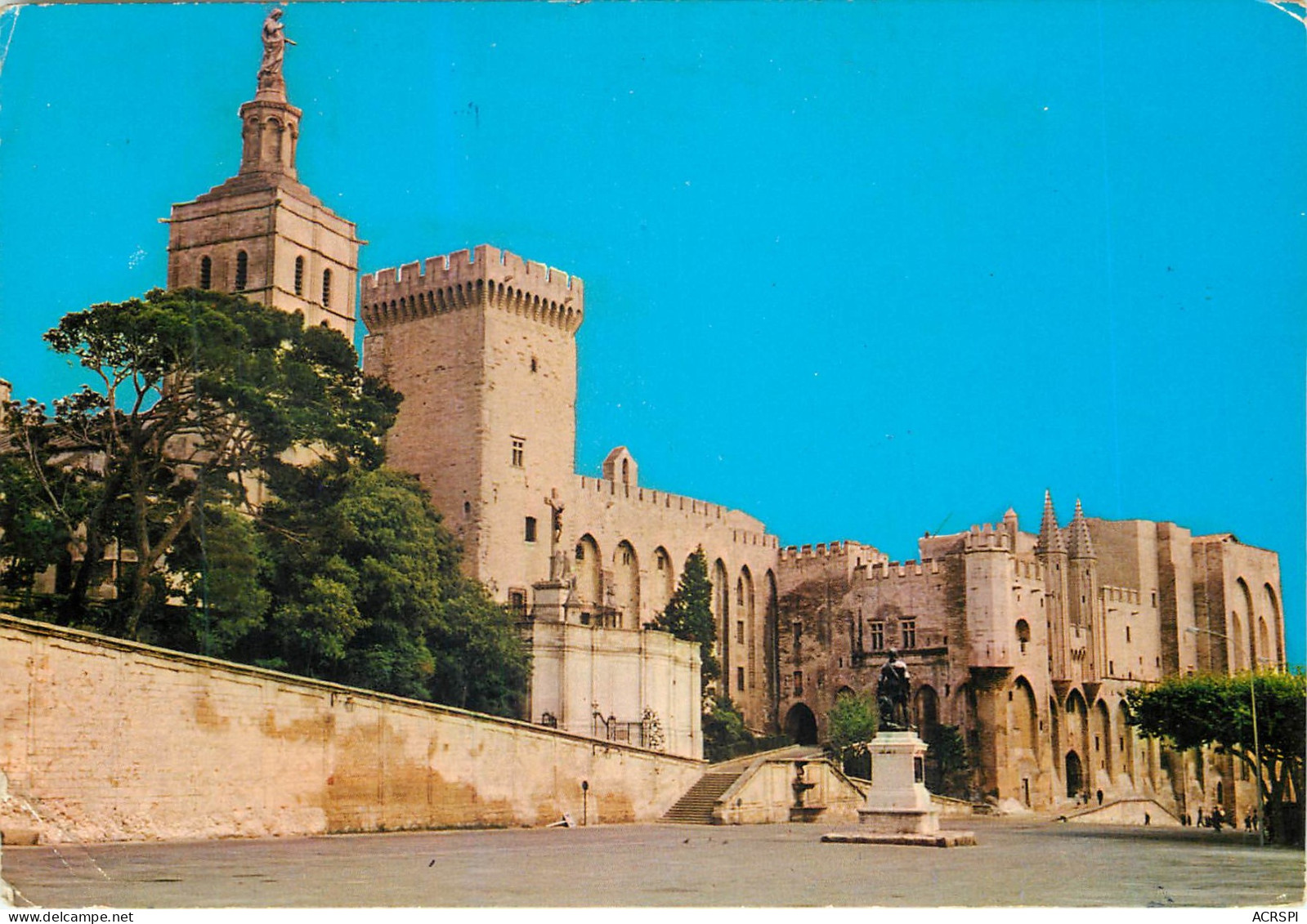 AVIGNON La Cathedrale Et Le Palais Des Papes 24(scan Recto-verso) ME2628 - Avignon