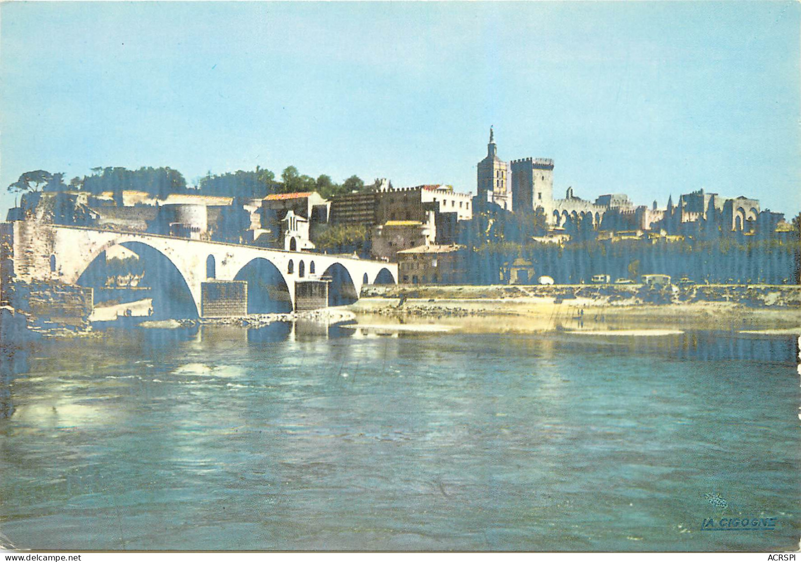 AVIGNON Le Pont Saint Benezet Et Le Rhone 4(scan Recto-verso) ME2629 - Avignon