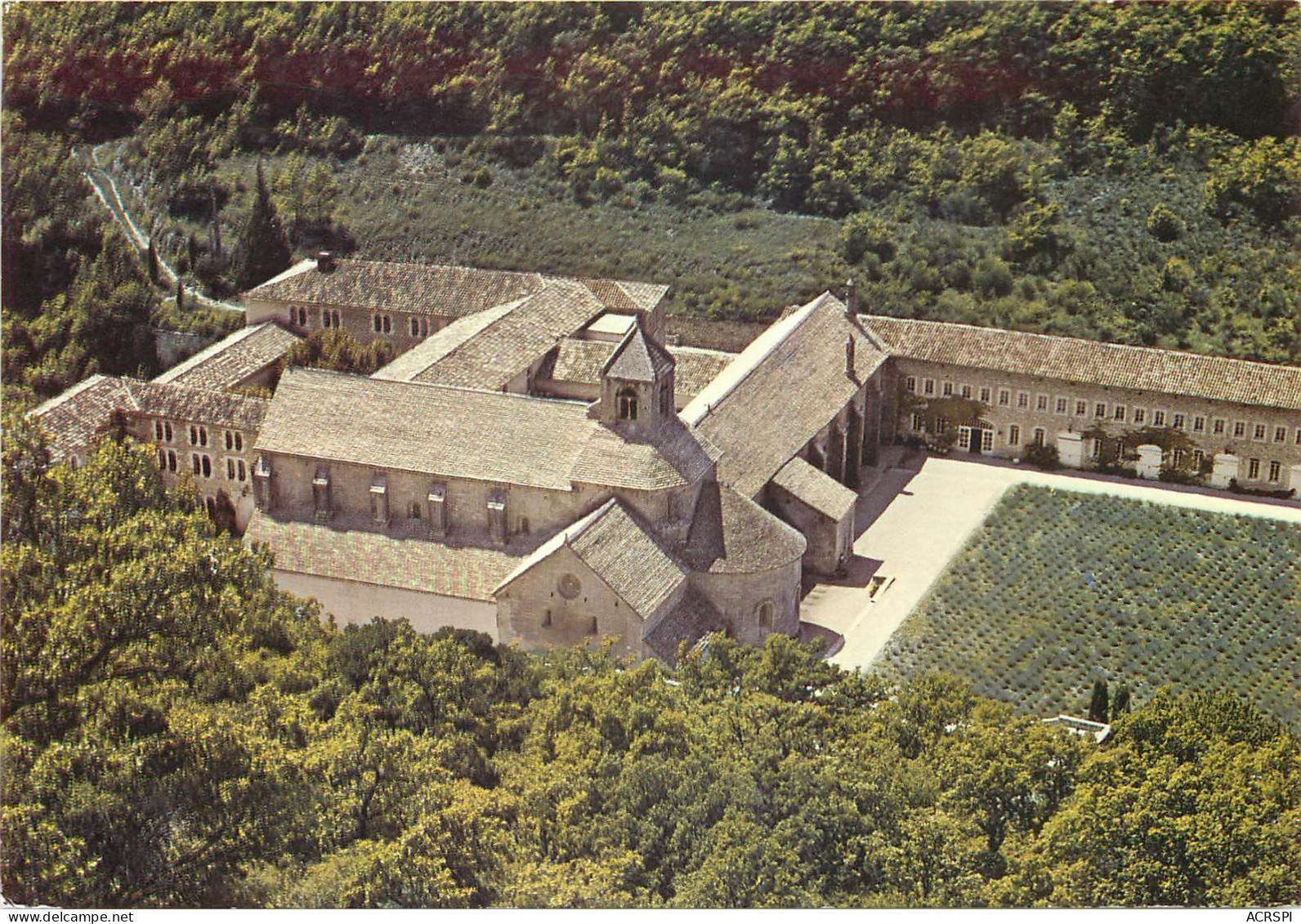 GORDES Vue Generale Abbaye De Senanque 23(scan Recto-verso) ME2630 - Gordes