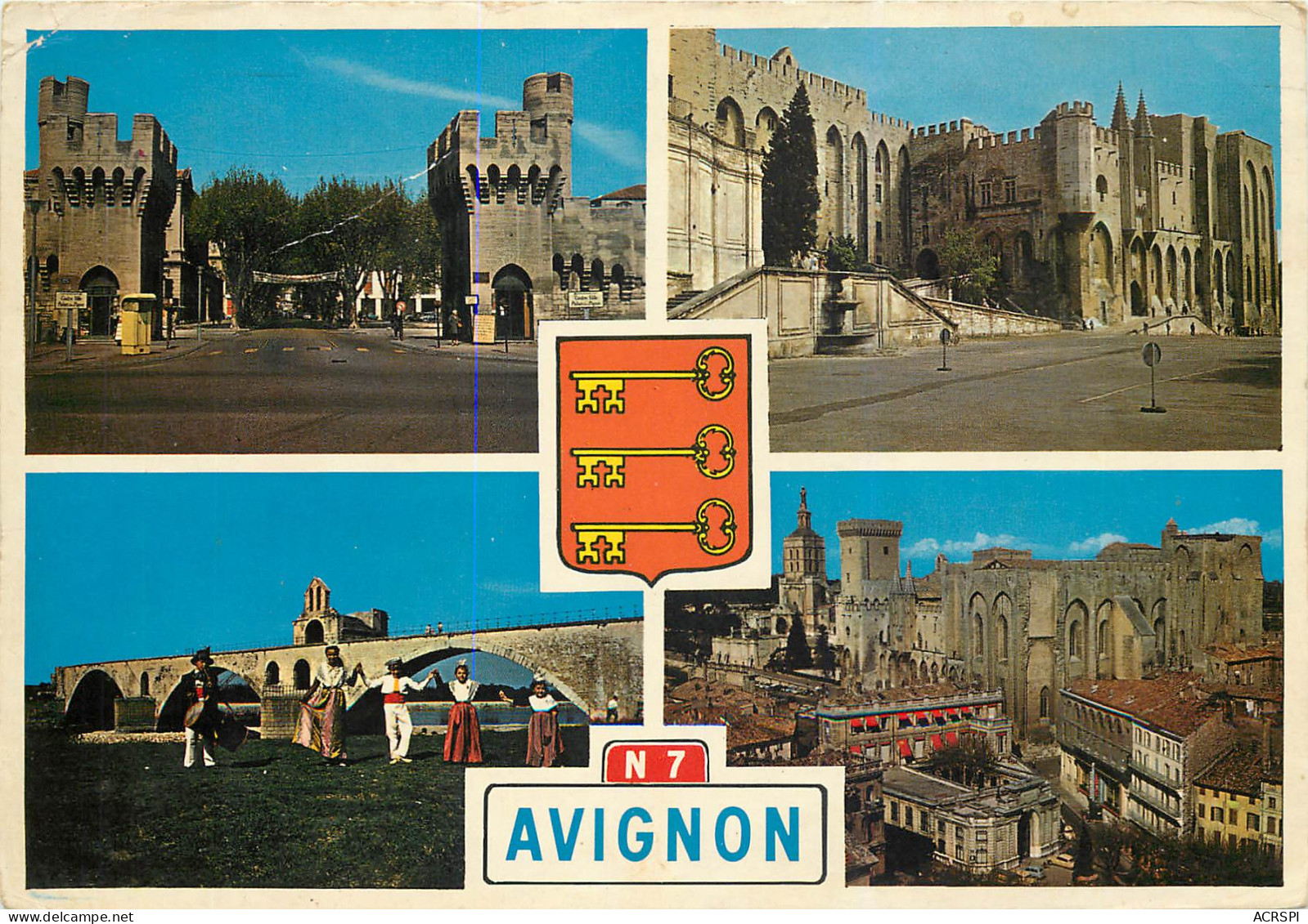 AVIGNON Porte D Ela Republique 20(scan Recto-verso) ME2631 - Avignon