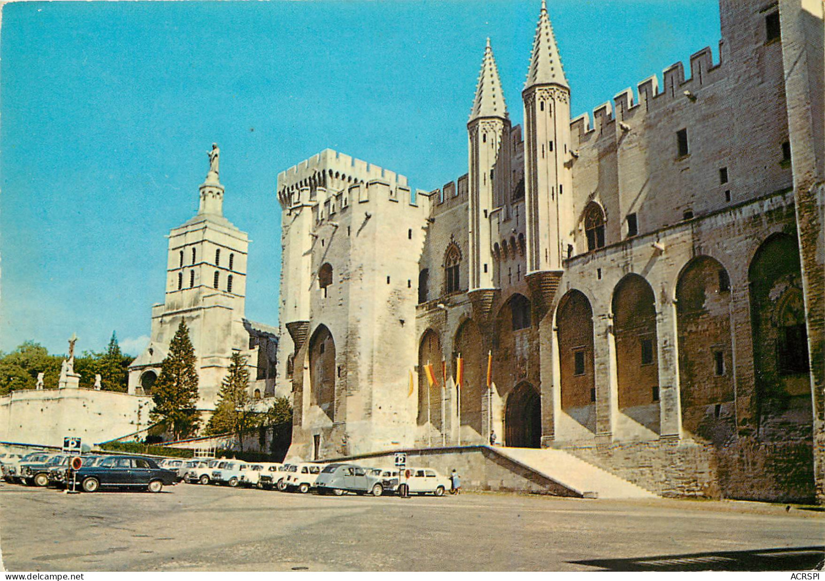 AVIGNON Le Palais Des Papes 20(scan Recto-verso) ME2632 - Avignon