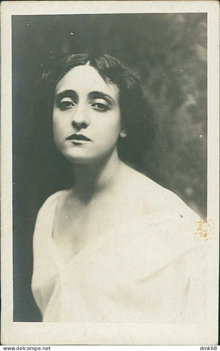 LYDA BORELLI ( LA SPEZIA 1887) ITALIAN ACTRESS - RPPC POSTCARD - 1910s (TEM510) - Entertainers
