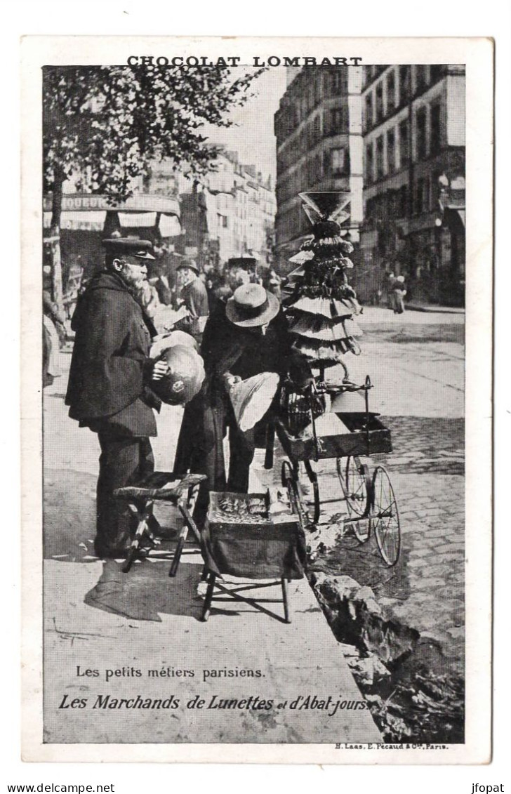 75 PARIS - "Les Petits Métiers Parisiens" Les Marchands De Lunettes Et D'Abat-jours - Sets And Collections