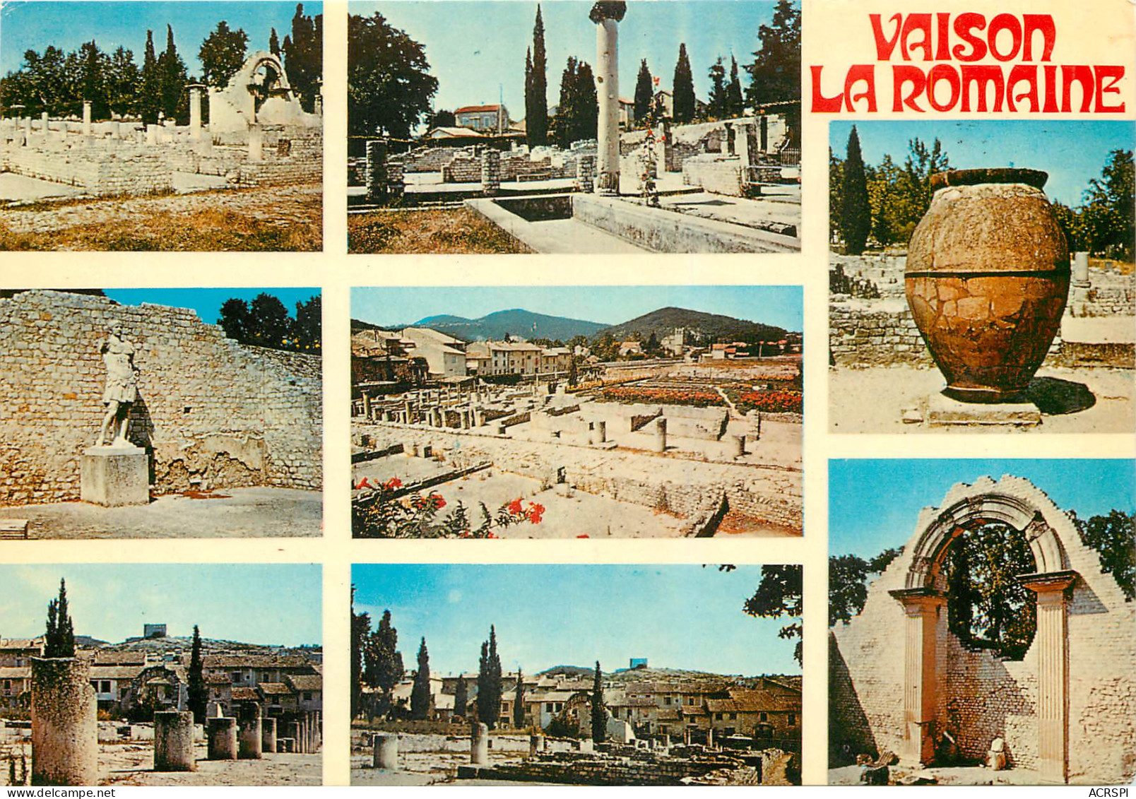 VAISON LA ROMAINE Fouilles 29(scan Recto-verso) ME2636 - Vaison La Romaine