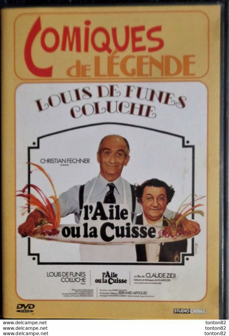 L'aile Ou La Cuisse - Film De Claude Zidi - COLUCHE -.Louis De Funès . - Comedy