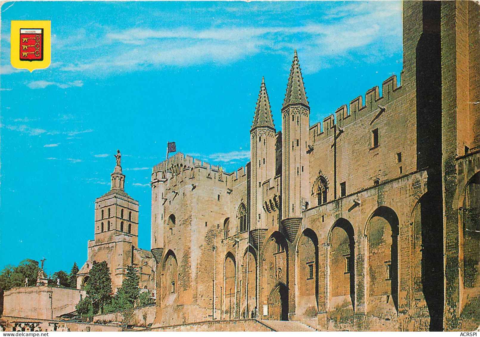 AVIGNON Palais Des Papes 20(scan Recto-verso) ME2638 - Avignon