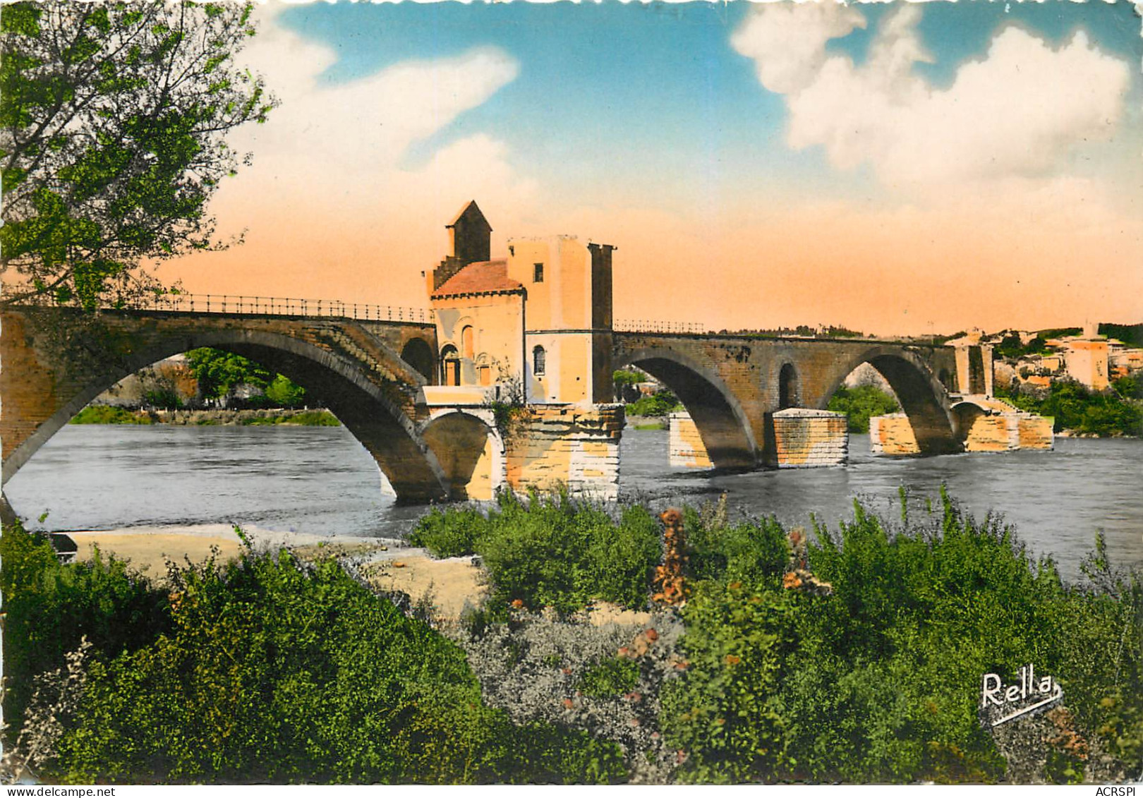 AVIGNON Le Pont St Benezet Dit Pont D Avignon La Chapelle St Nicolas 3(scan Recto-verso) ME2639 - Avignon
