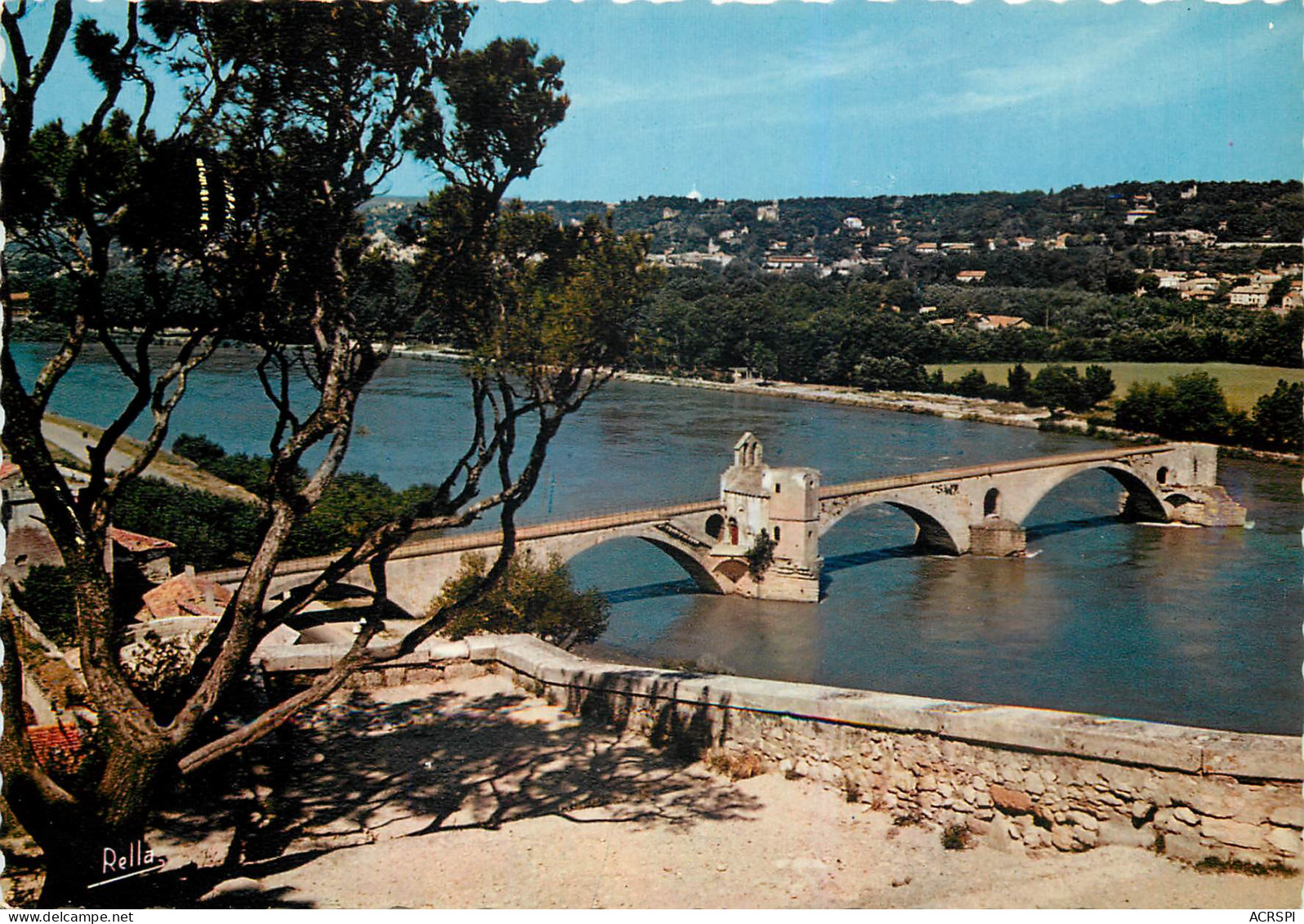 AVIGNON Le Pont Saint Benezet Construit De 1177 A 1185 4(scan Recto-verso) ME2639 - Avignon