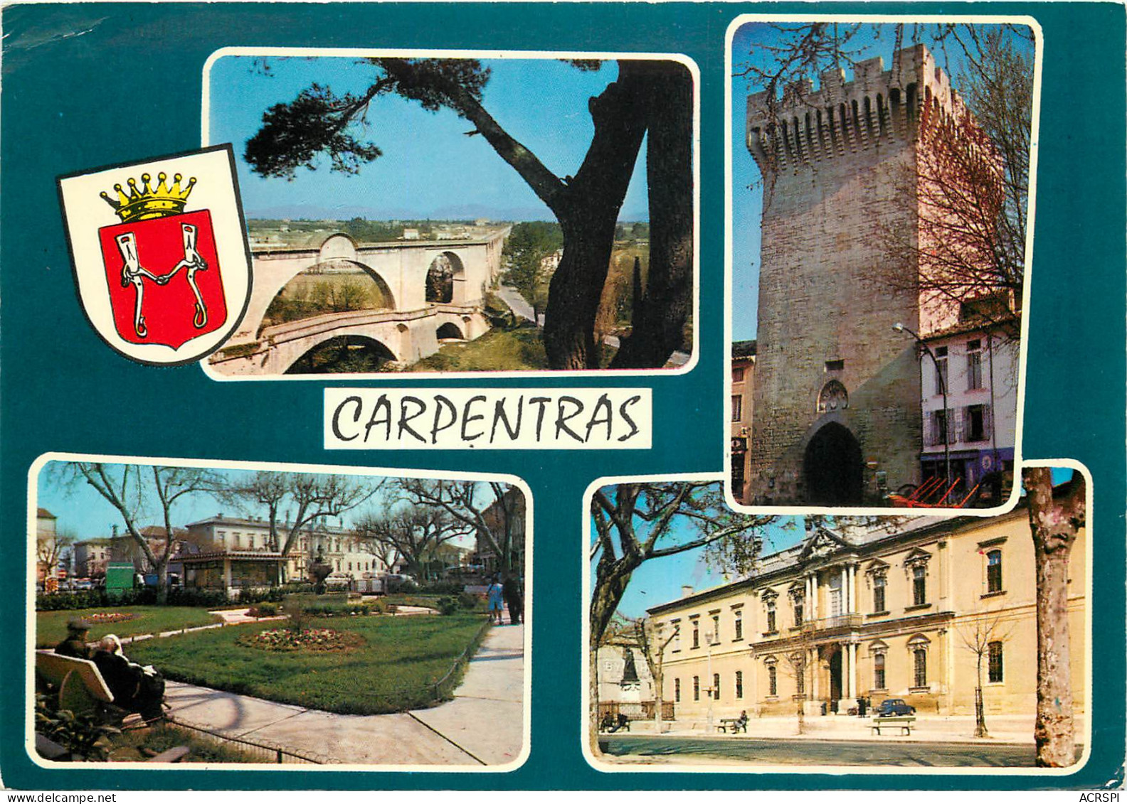 Carpentras Capitale Du Comtat Venaissin L Aqueduc 13(scan Recto-verso) ME2639 - Carpentras