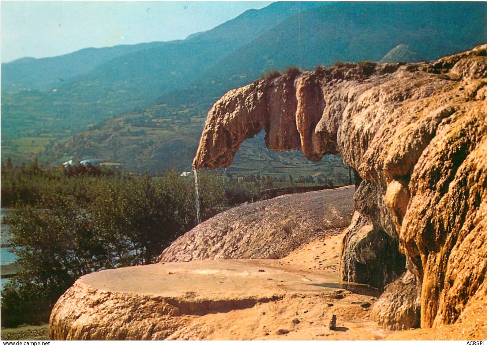 Environs De MONTDAUPHIN GUILLESTRE La Fontaine Petrifiante De Reotier 7(scan Recto Verso)ME2640 - Guillestre