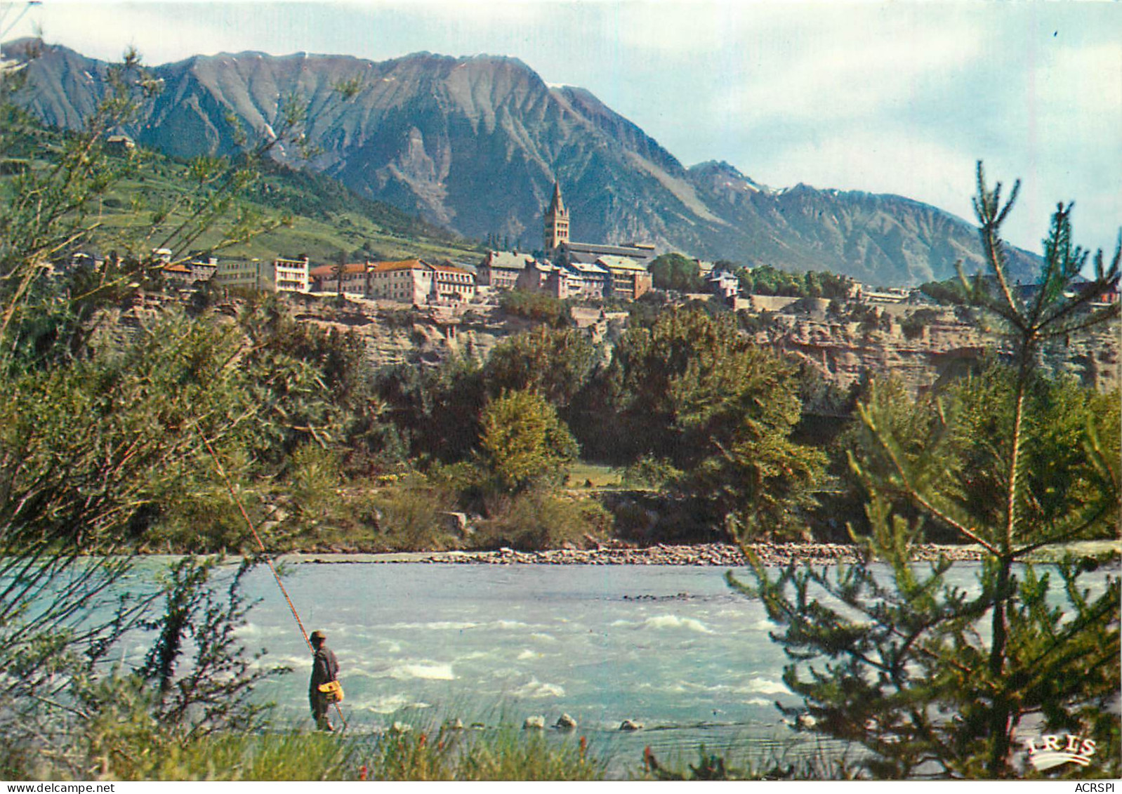 EMBRUN Le Rocher Et La Durance 2 (scan Recto Verso)ME2642 - Embrun