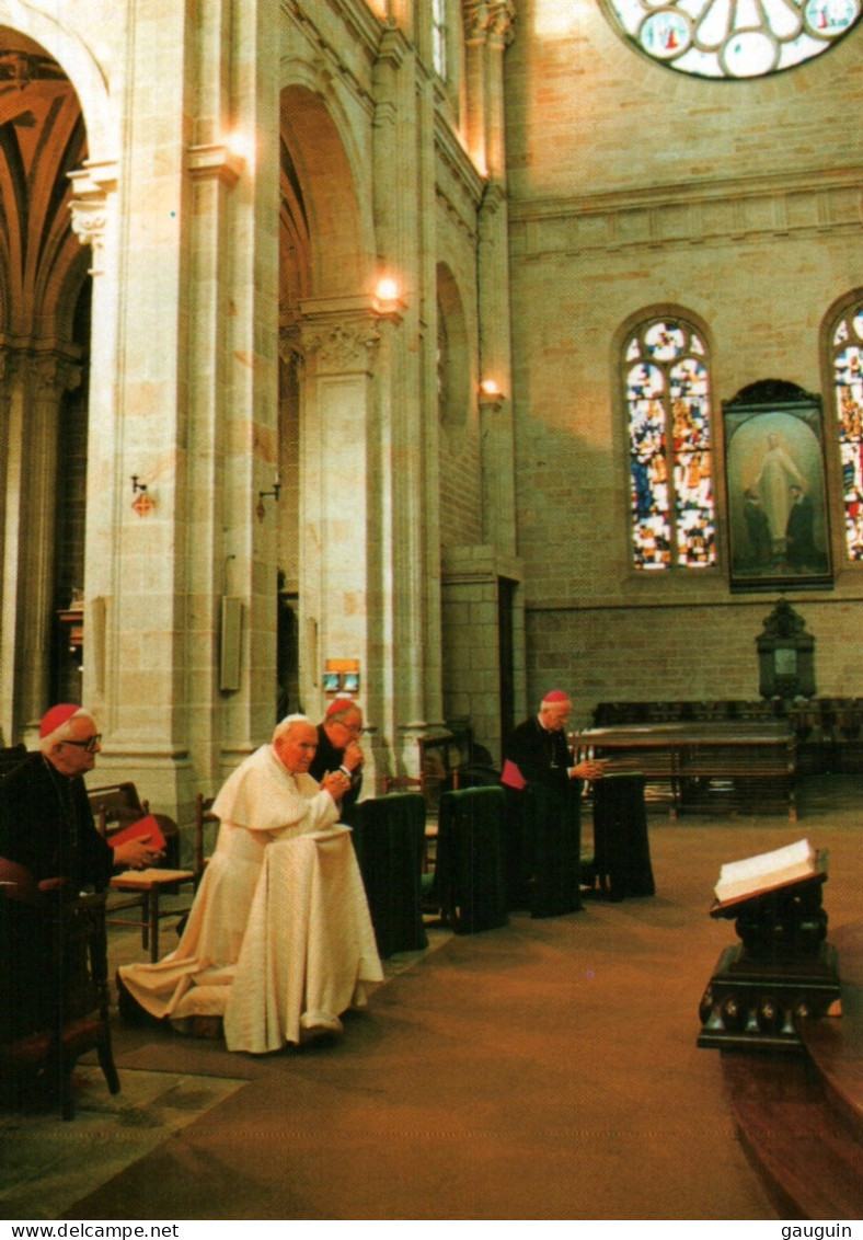 CPM - PAPE JEAN-PAUL II - Visite à Ste ANNE D'AURAY - Edition Jack - Papas