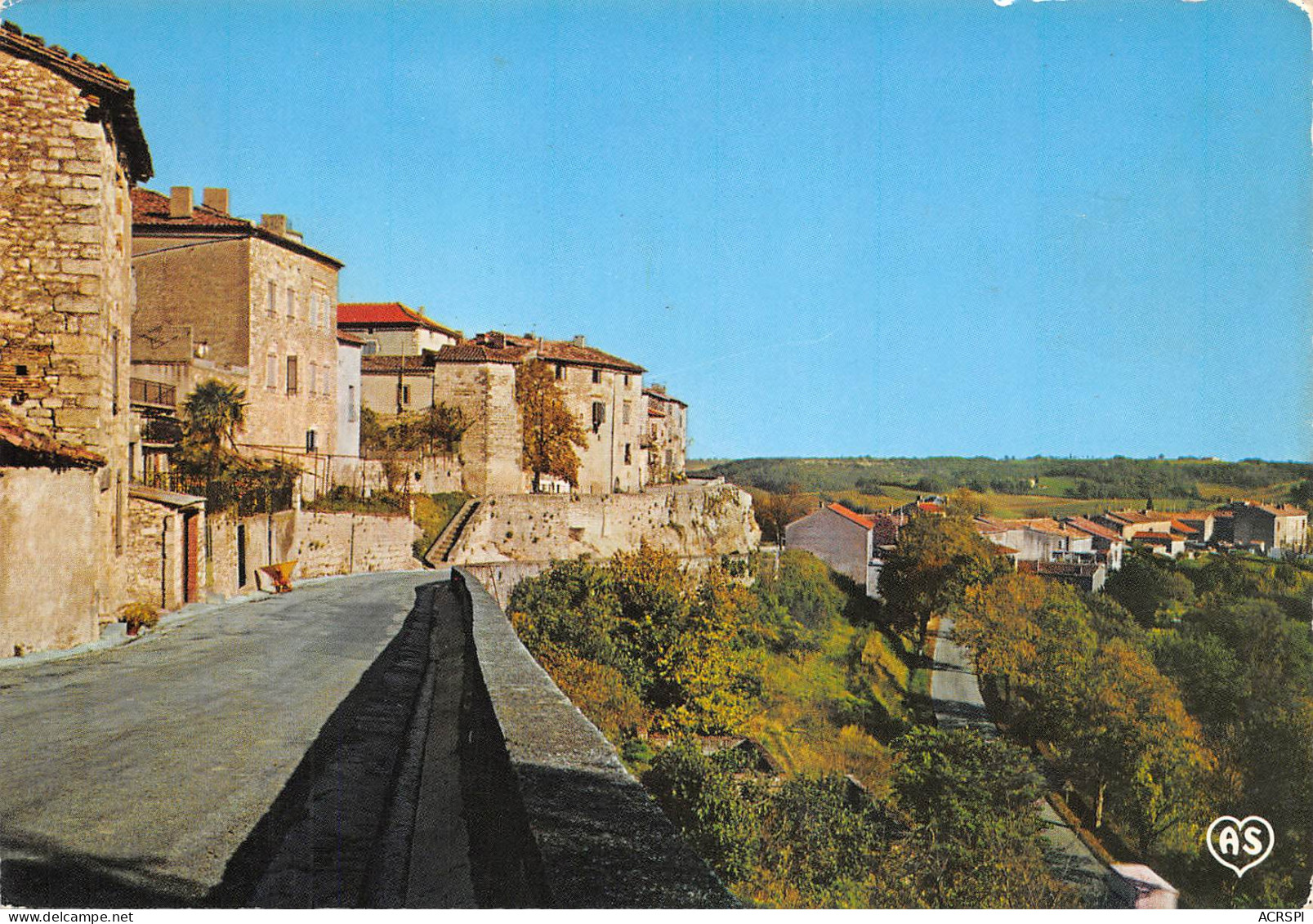 CASTELNAU DE MONTMIRAL  Les Remparts   81 TARN  10 (scan Recto Verso)ME2643BIS - Castelnau De Montmirail